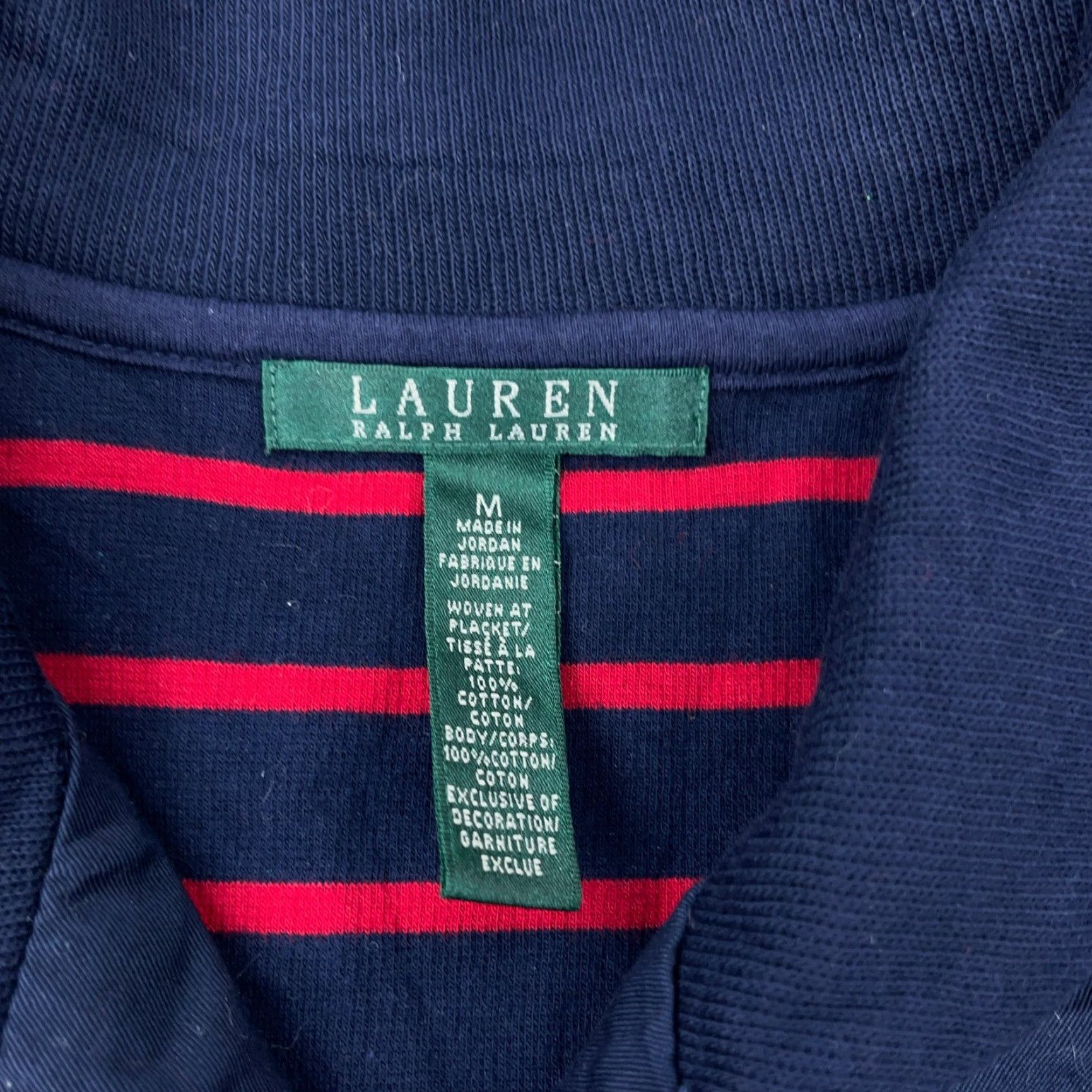 Ralph Lauren Lauren Ralph Lauren Sweater Women Medium Striped Knit Pullover Blue 90s Nautical Classic Womens Size M / US 6-8 / IT 42-44 - 4 Thumbnail