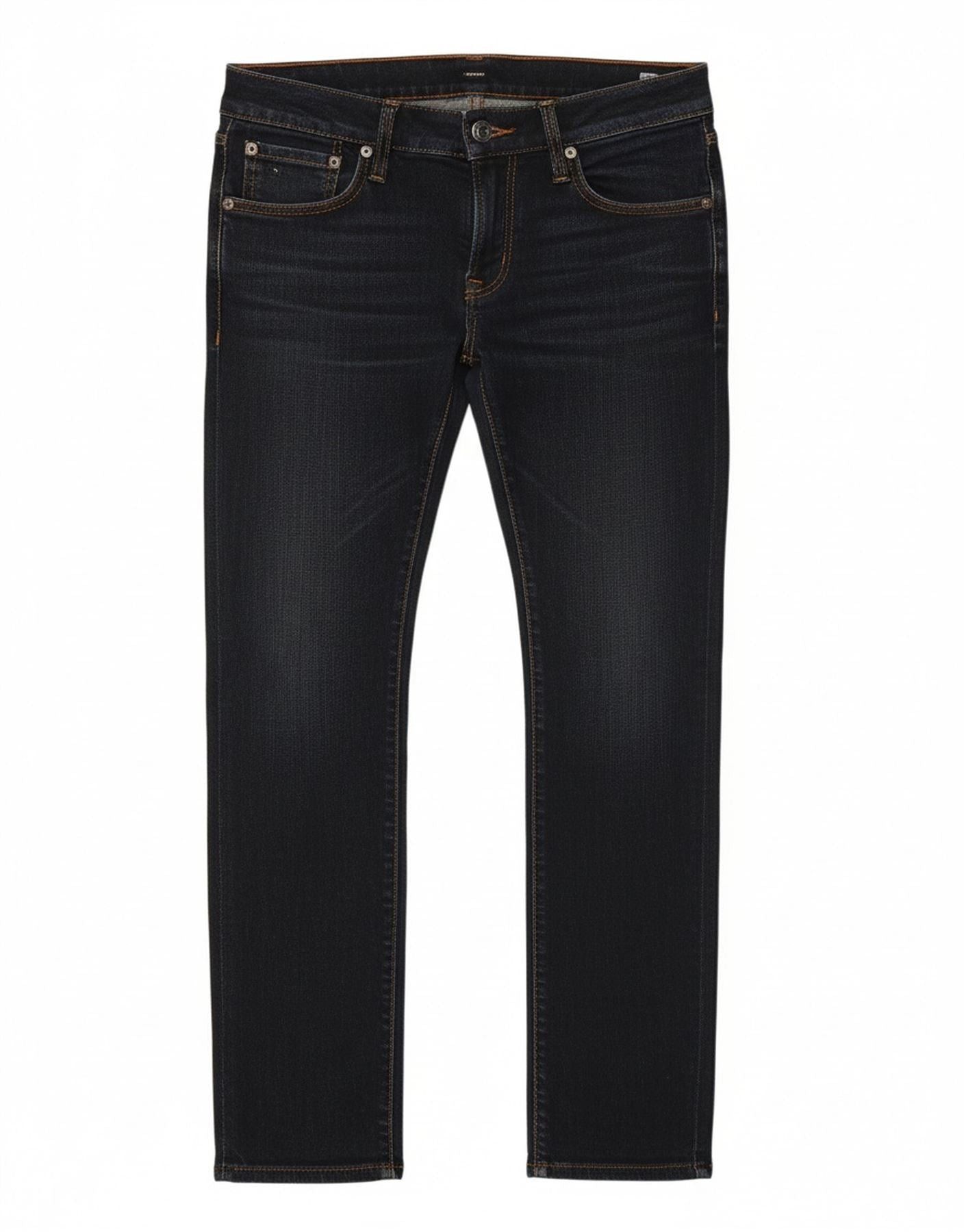 Diesel Womens Matic Slim Jeans W29 L29 Navy Blue Cotton Size 42" / US 20 - 1 Thumbnail