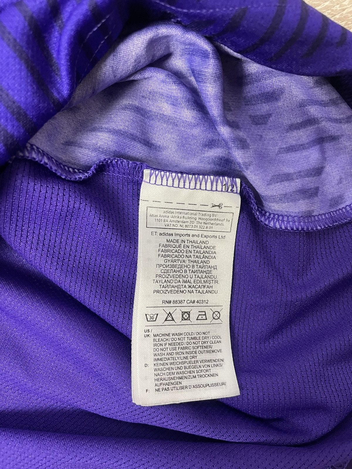 Adidas MLS ADIDAS ORLANDO CITY 19/20 HOME SOCCER JERSEY Mens L Size US L / EU 52-54 / 3 - 10 Thumbnail