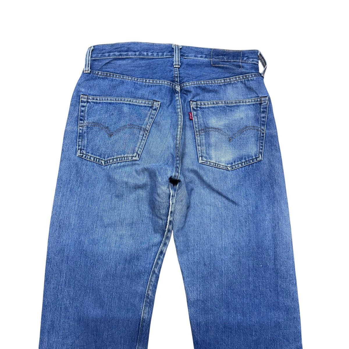 Levi's Vintage 80s Levis 501 Redline Selvedge Jeans #6 Size US 31 - 9 Thumbnail