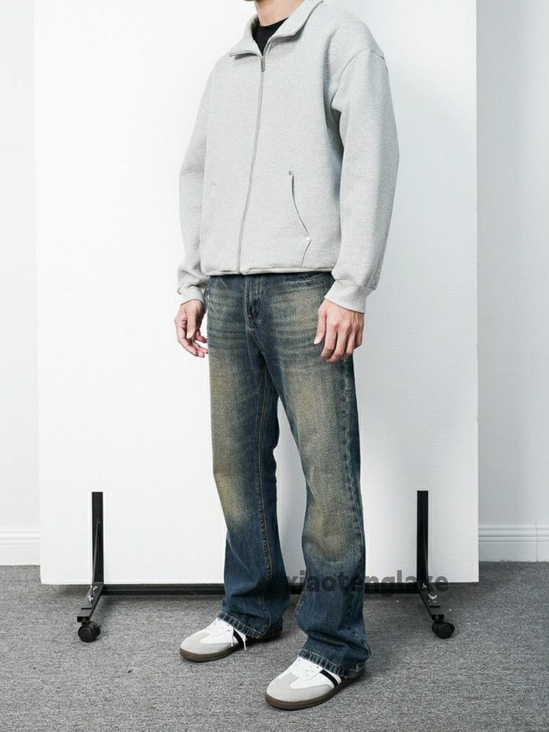 Jean × Vintage washed faded cleanfit yuppie y2k bootcut flared jeans Size US 32 / EU 48 - 7 Thumbnail