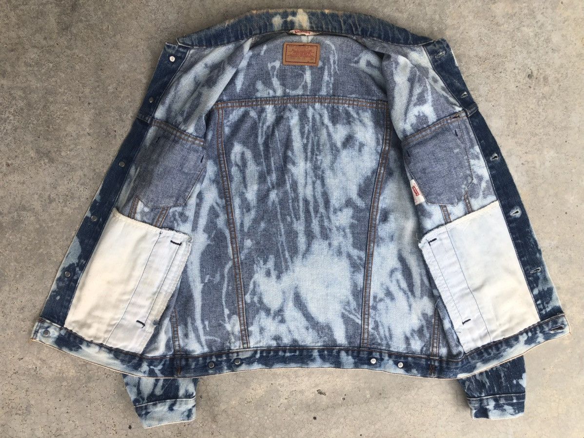Levi's Vintage 80’s Levi’s Acid Wash Denim Jacket Distressed Denim Size US L / EU 52-54 / 3 - 9 Thumbnail