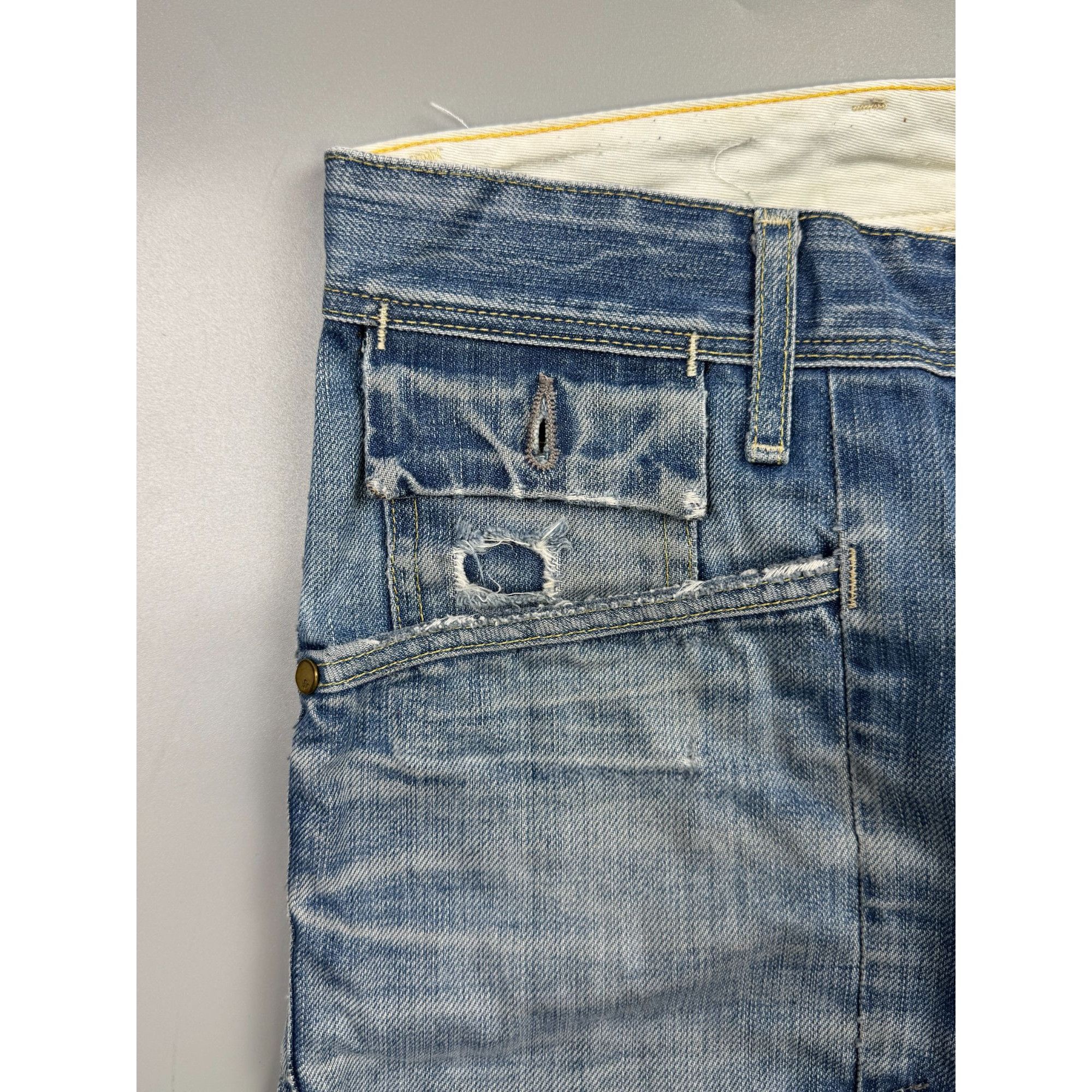 G-Star G-Star Navy Jack Low Tapered Denim Jeans Cargo Pants (Y1189) Size US 31 - 4 Thumbnail