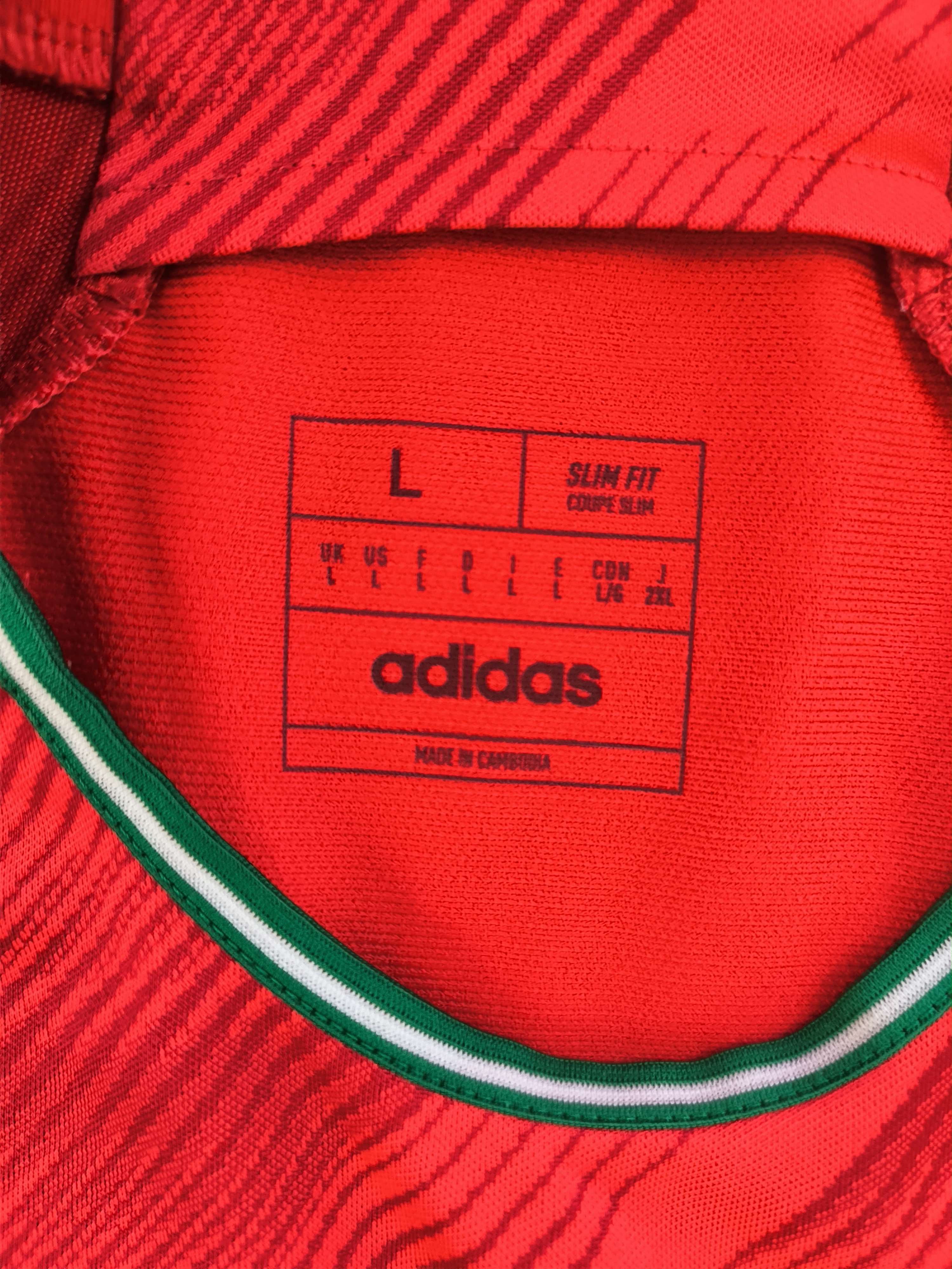 Adidas Wales 2022-24 Adidas home football jersey shirt size L Size US L / EU 52-54 / 3 - 4 Thumbnail