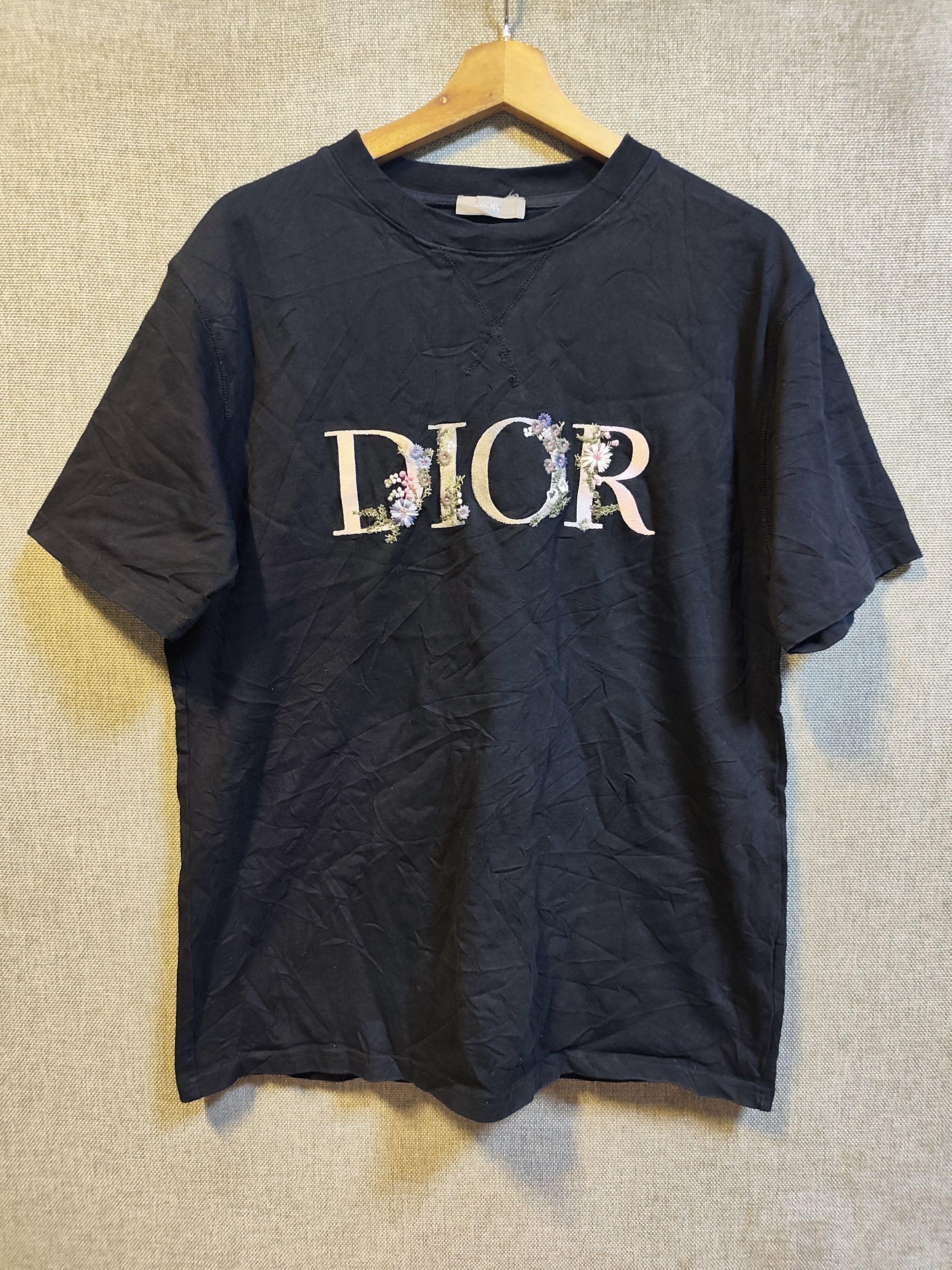 Dior Dior x Peter Doig Mauve Lion Embroidery Purple T-Shirt M