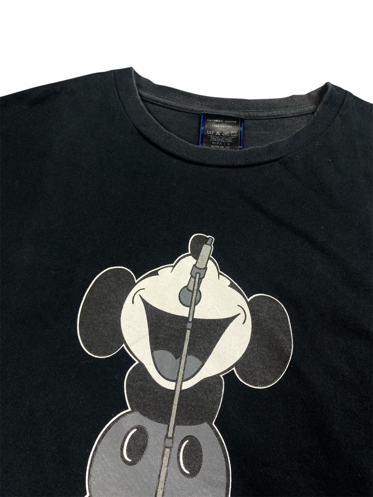 Number (N)ine Number Nine Mickey Mouse Liam Gallagher T-Shirt Size US M / EU 48-50 / 2 - 5 Thumbnail