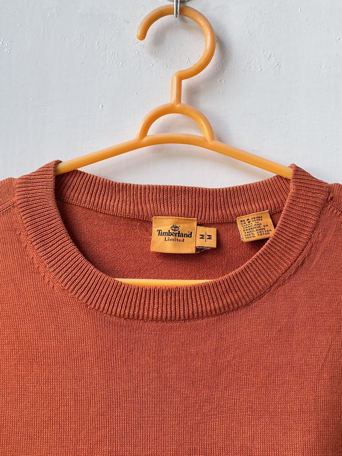 Timberland TIMBERLAND Orange Long Sleeve T-shirt Size US S / EU 44-46 / 1 - 13 Thumbnail