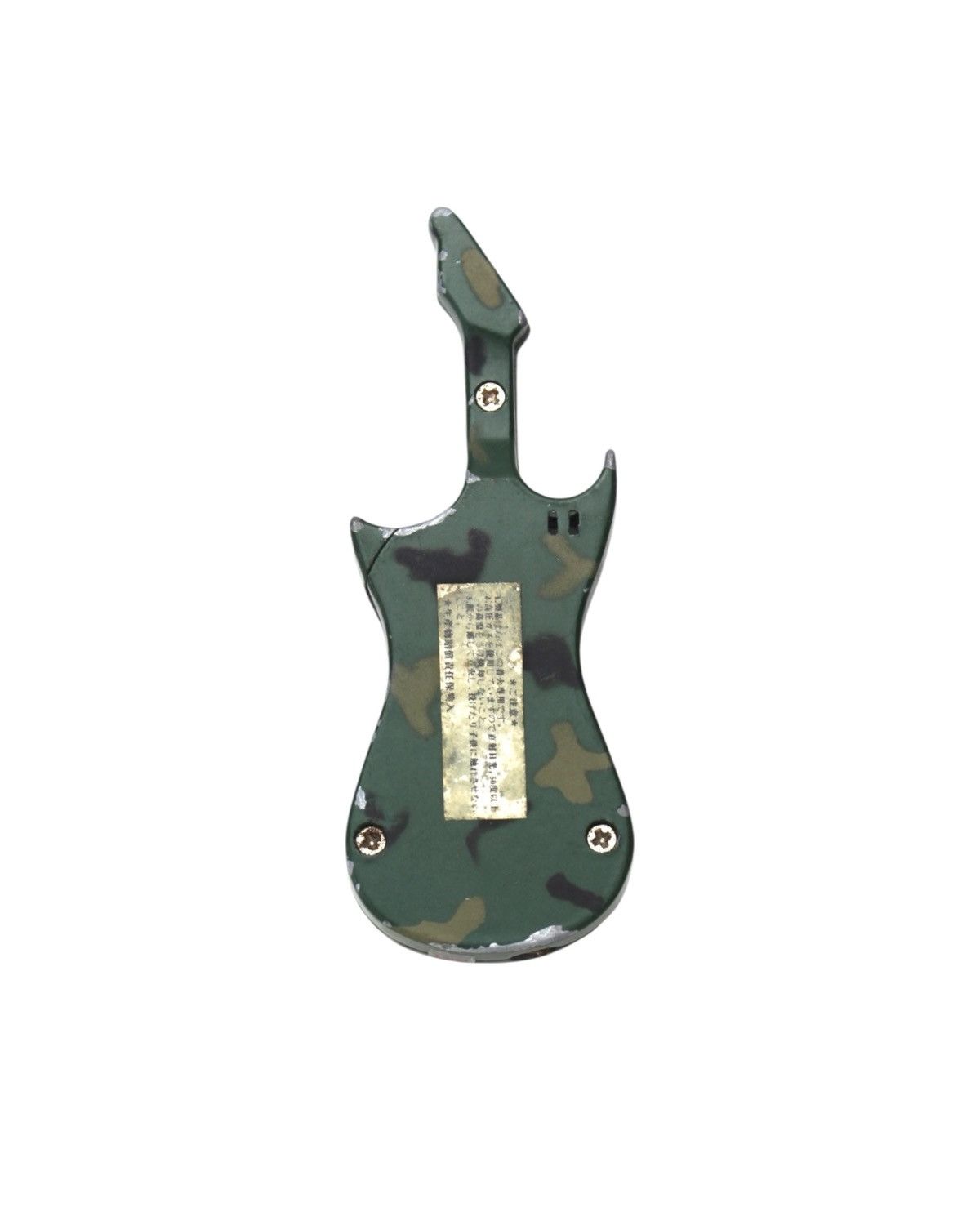 Japanese Brand 2000S JAPANESE MADE WARRIOR CAMO GUITAR LIGHTER Size ONE SIZE - 3 Thumbnail