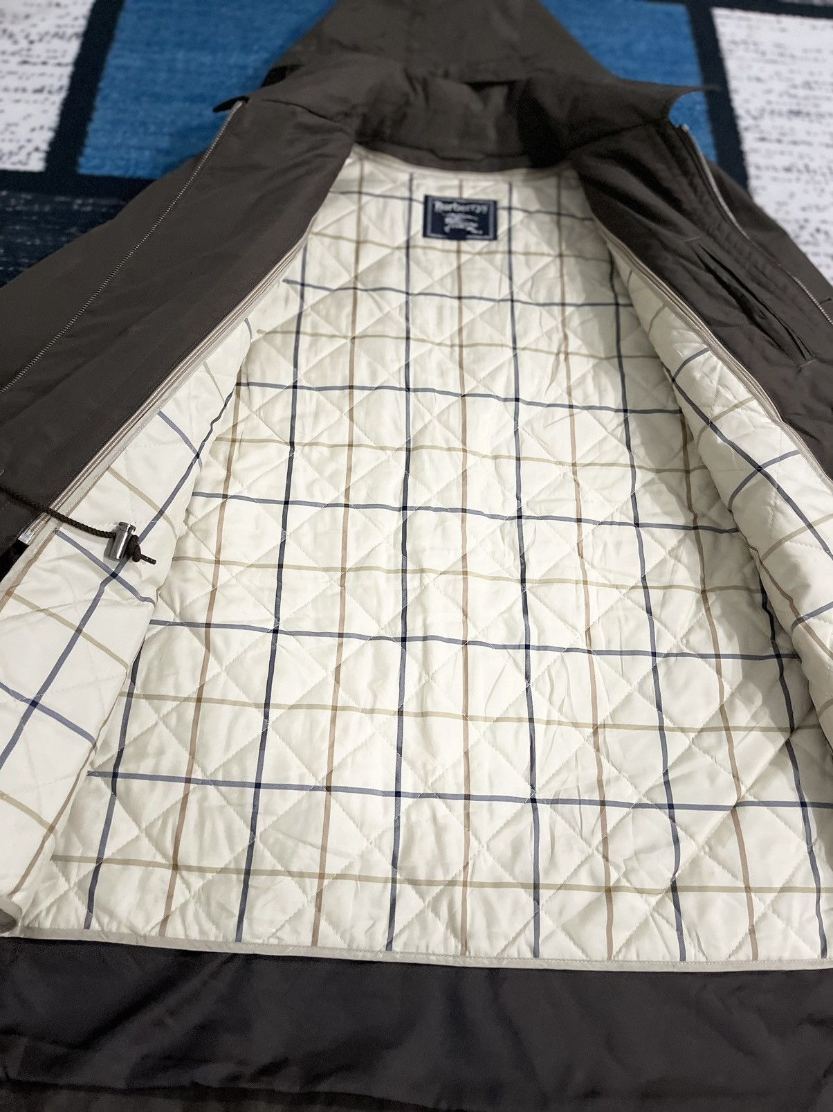 Burberry Vintage Burberrys Hoodie Long Jacket Size US XL / EU 56 / 4 - 13 Thumbnail