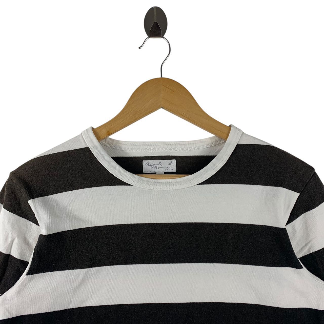 Designer × agnes b. AGNES B Paris Long sleeve stripe tee Size S / US 4 / IT 40 - 2 Thumbnail