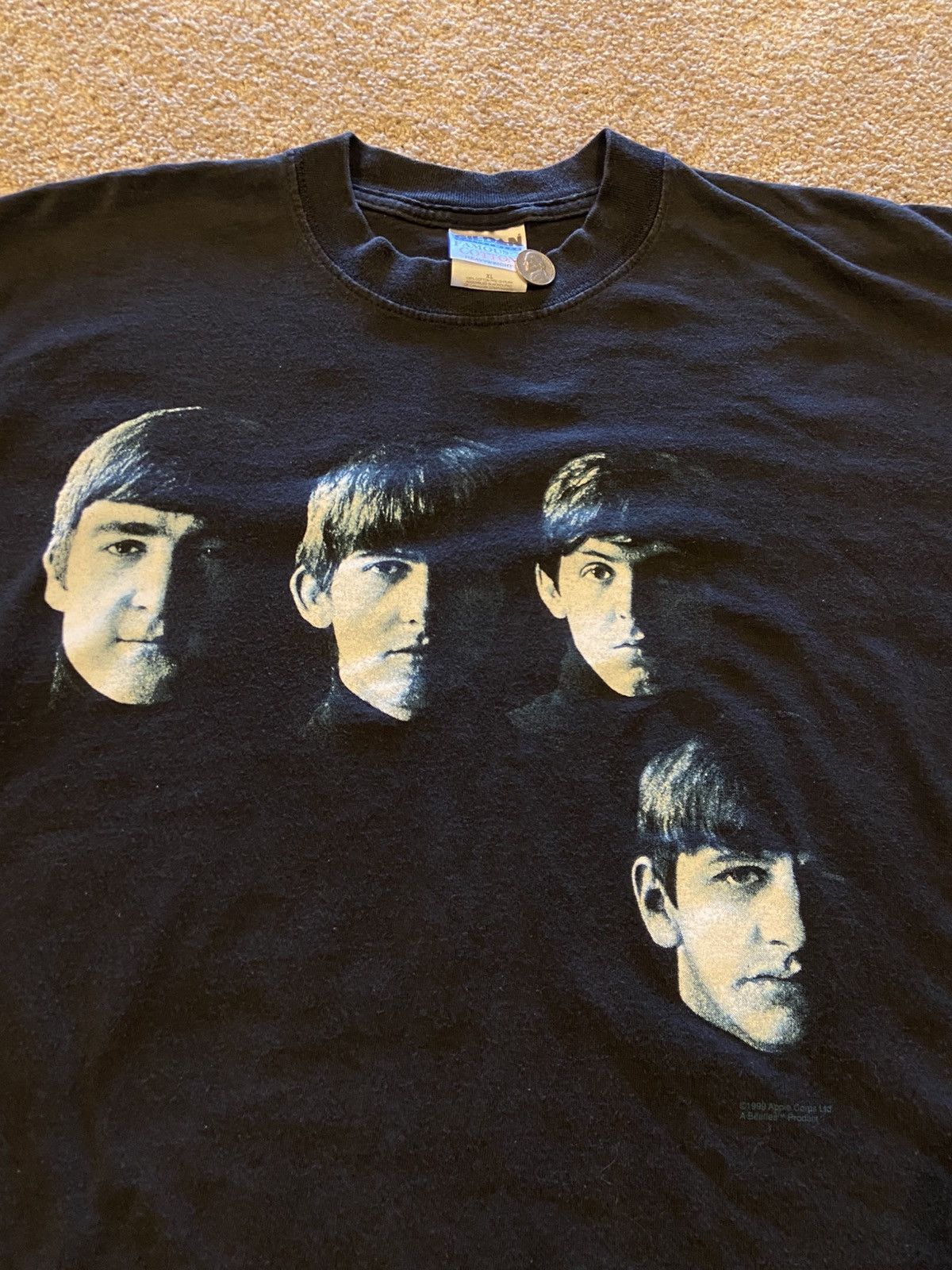 Band Tees 90s With The Beatles Band Shirt Size US XL / EU 56 / 4 - 6 Thumbnail