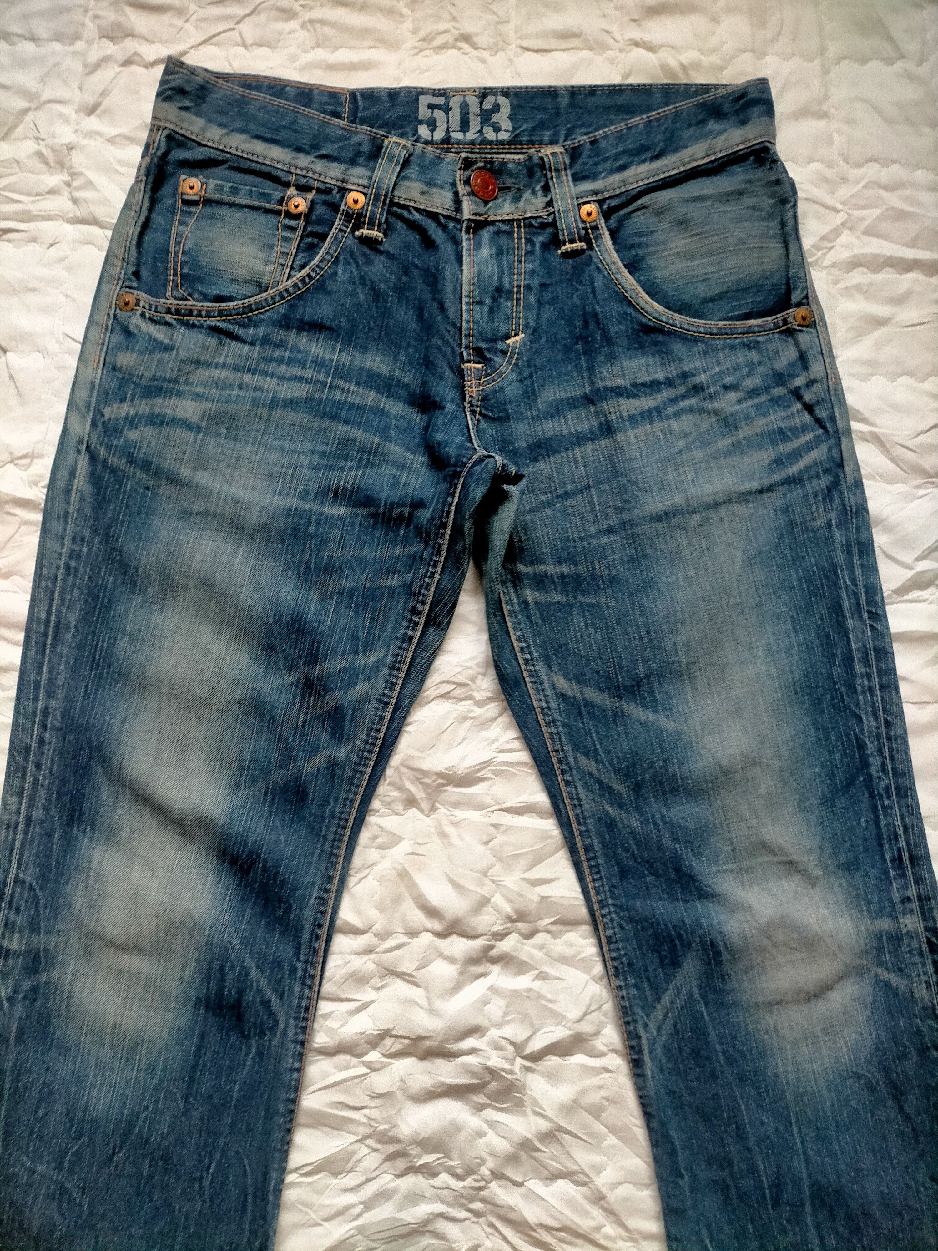 Edwin Flare Jeans Edwin 503 Blue trip Boot cut denim Size US 30 / EU 46 - 3 Thumbnail