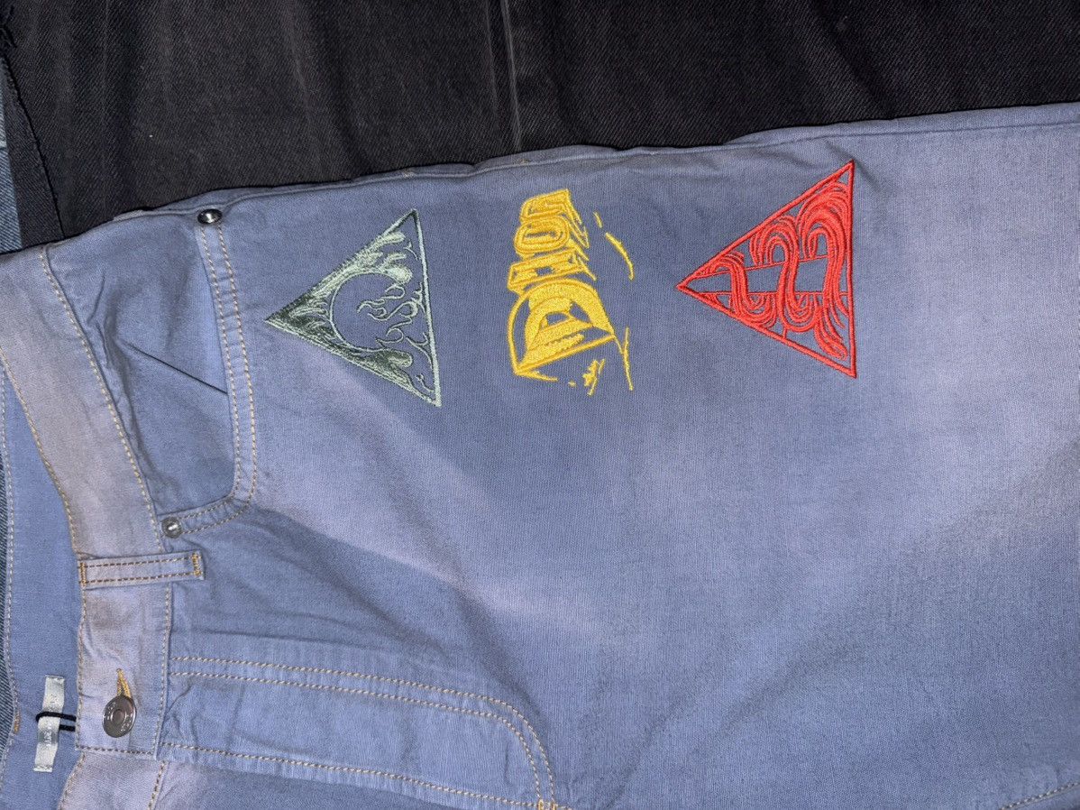 Dior Dior Jeans AsteroDior Embroidered Size US 34 / EU 50 - 2 Thumbnail