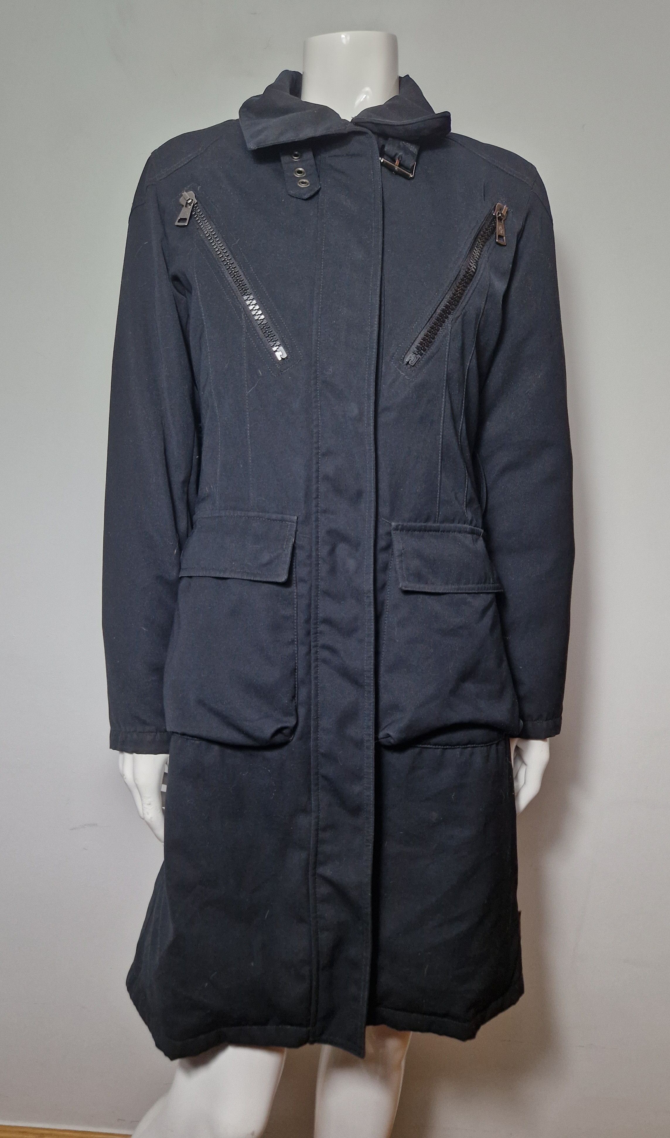 Moncler × Vintage Moncler black vintage down coat Size S / US 4 / IT 40 - 2 Thumbnail