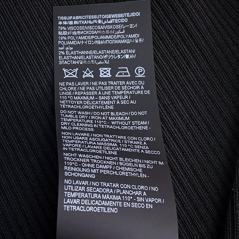 Saint Laurent Paris Saint Laurent size xs Black logo gold label casual knit wi Size US 28 / EU 44 - 7 Thumbnail