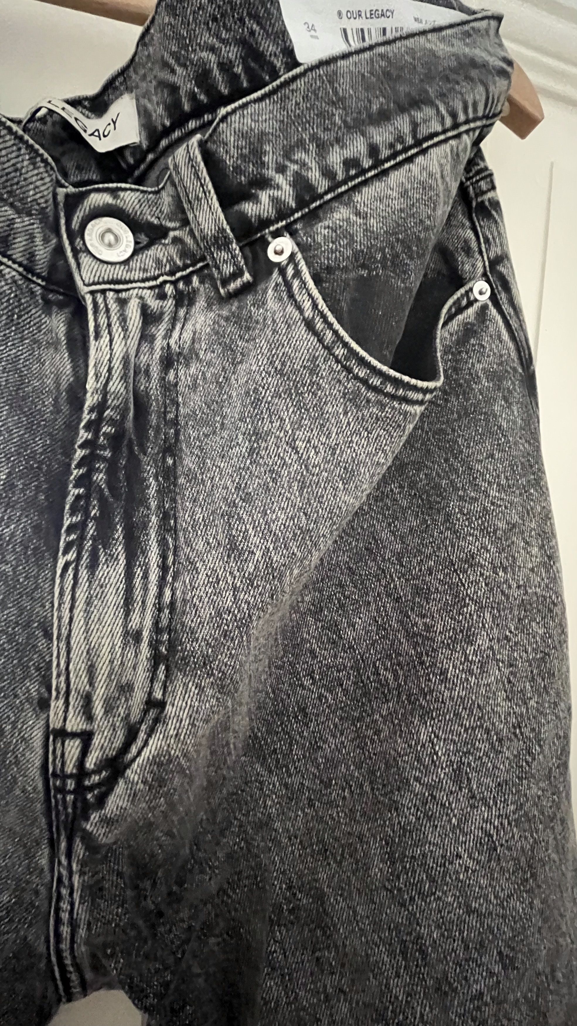 Our Legacy OUR LEGACY EXTENDED THIRD CUT JEANS Size US 34 / EU 50 - 6 Thumbnail