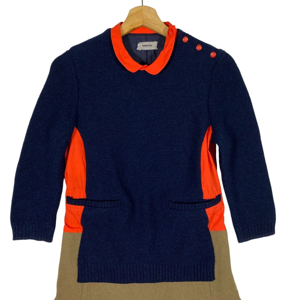Japanese Brand × Jun Takahashi × Undercover Undercover Jun Takahashi Wool/Knit Dress Mini Size 2 Size XS / US 0-2 / IT 36-38 - 4 Thumbnail
