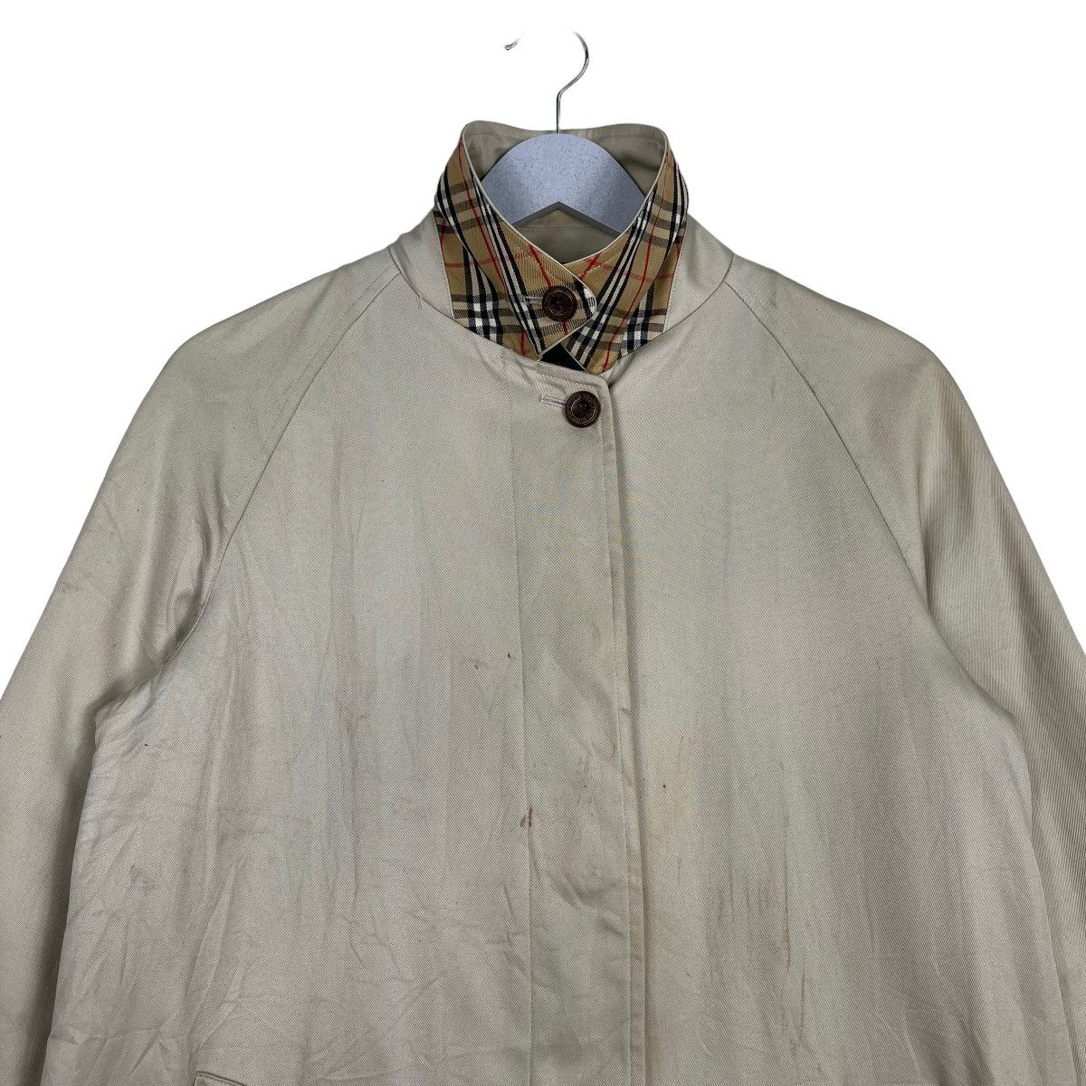 Burberry 🔥 BURBERRY BLUE LABEL NOVA CHECK TRENCH COAT Size M / US 6-8 / IT 42-44 - 5 Thumbnail
