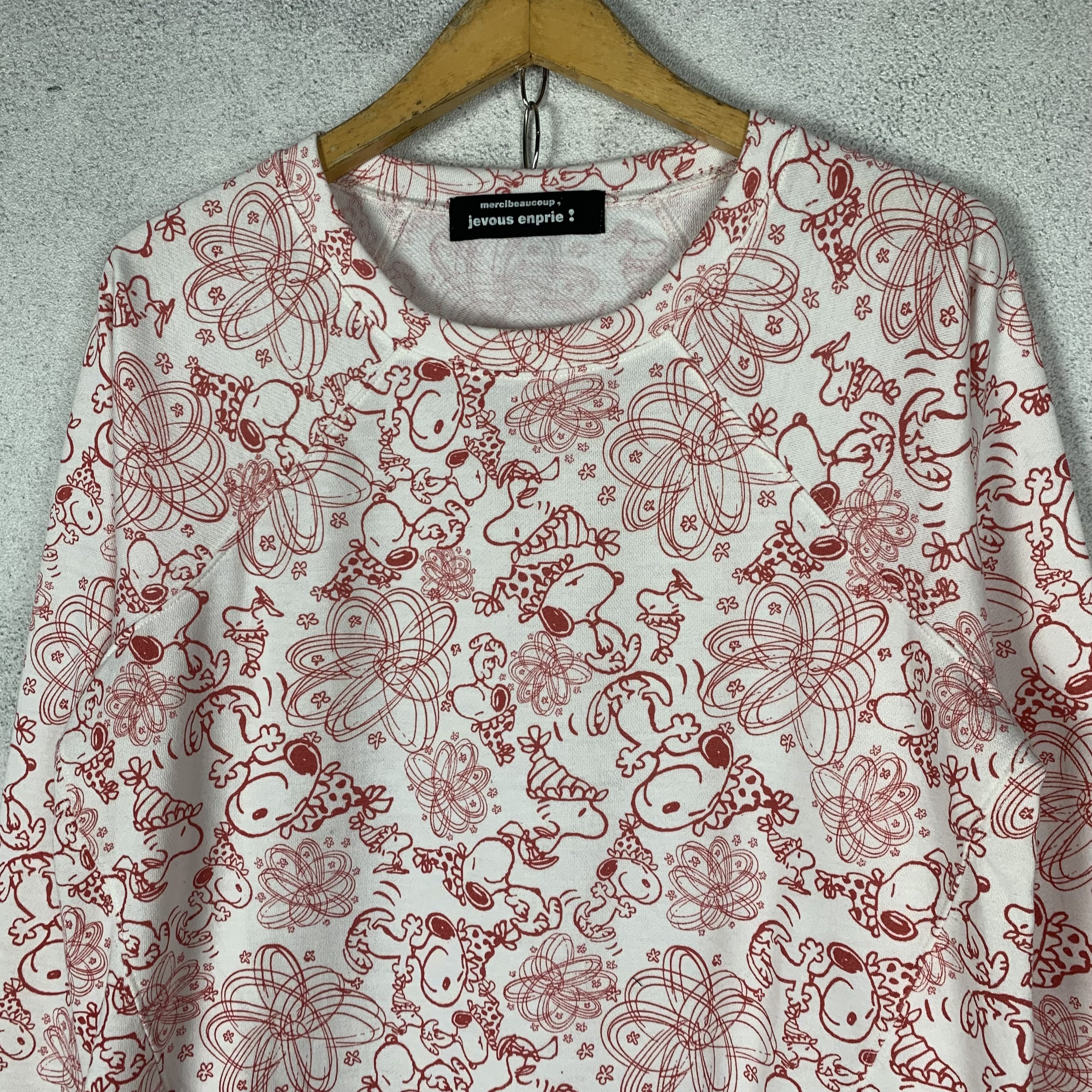 mercibeaucoup Mercibeaucoup x Snoopy Peanuts Sweatshirt Size S / US 4 / IT 40 - 4 Thumbnail
