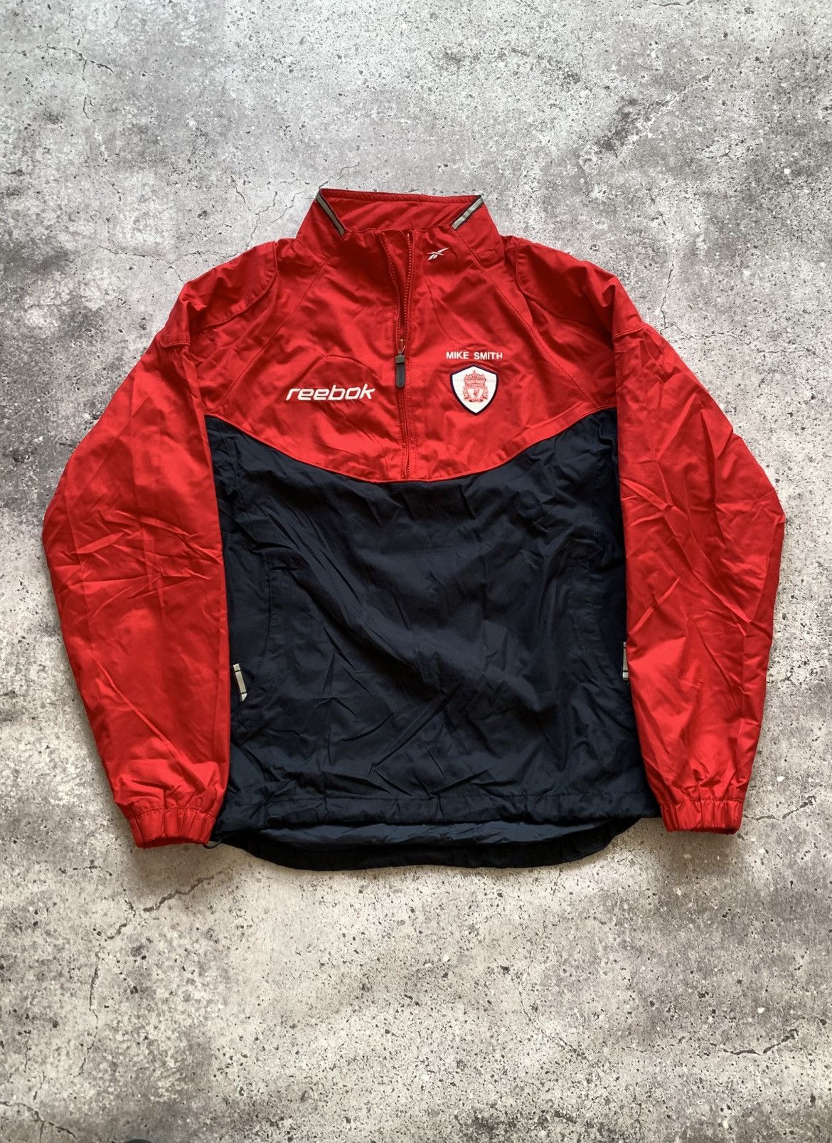Reebok 🔥REEBOK LIVERPOOL 2001/2002 SEASON 1/4 ZIP TRACK JACKET Size US S / EU 44-46 / 1 - 1 Thumbnail