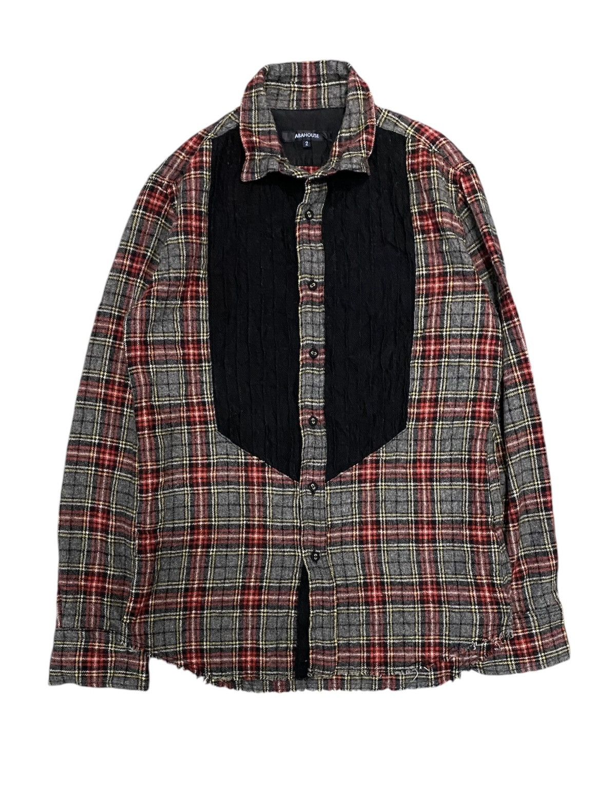 ABAHOUSE × Japanese Brand × Nepenthes 2000s Abahouse check and pleated western wool Size US M / EU 48-50 / 2 - 1 Thumbnail