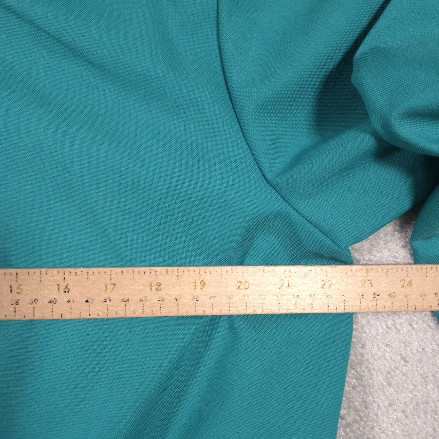 Vintage VINTAGE Devon Jacket Women's 14 Green Lightweight Long Sleeve Full Zip Shoulder Pads Size XL / US 12-14 / IT 48-50 - 6 Thumbnail