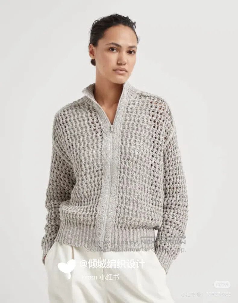 Brunello Cucinelli Brunello Cucinelli Fully Sequin Open Cardigan Size M / US 6-8 / IT 42-44 - 9 Thumbnail