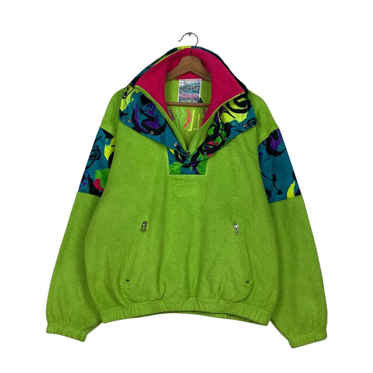Ellesse 90’s ELLESSE Active Snow Boarding Fleece Jacket #2858-C129 Size US L / EU 52-54 / 3 - 9 Thumbnail