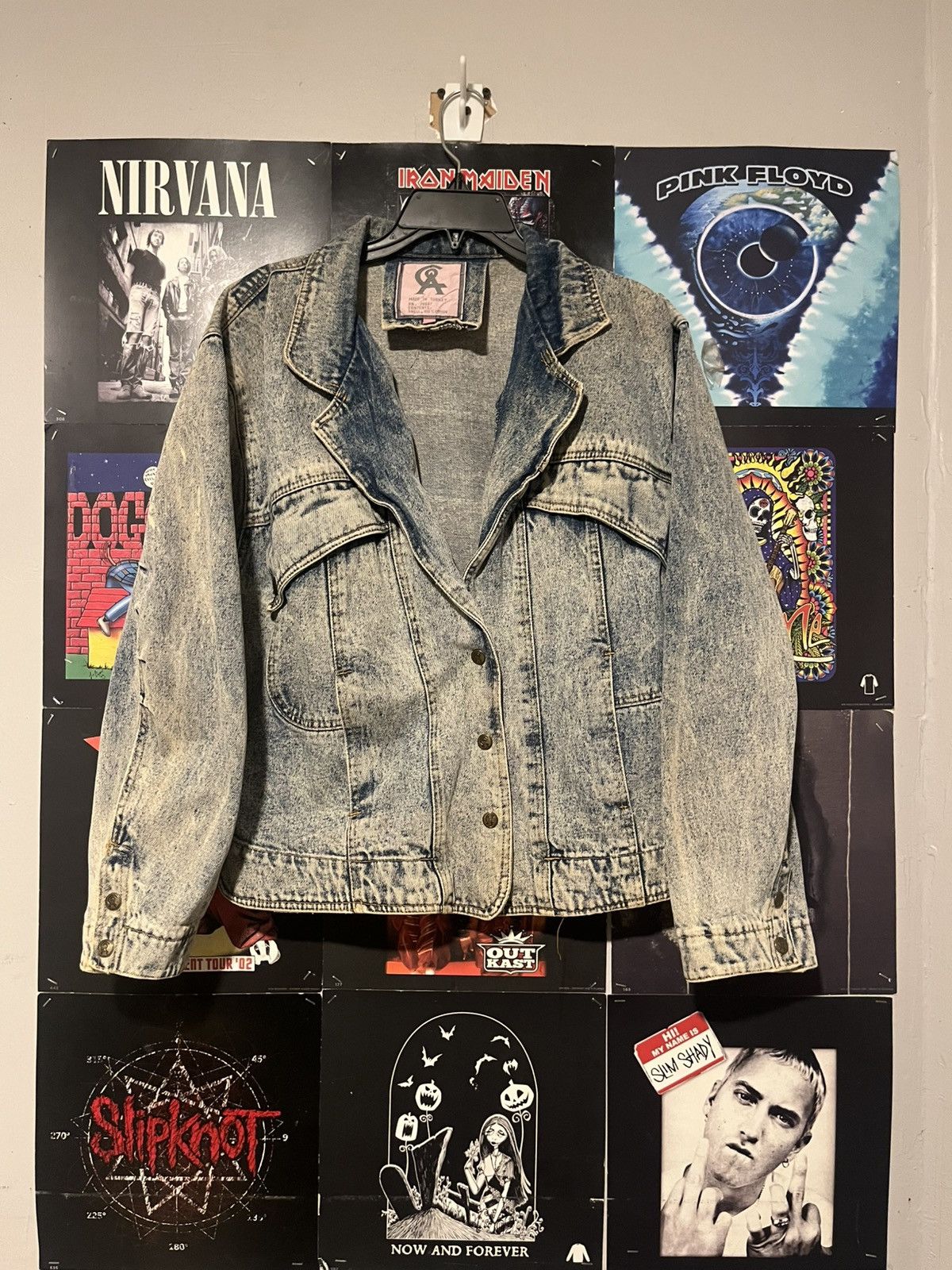 Other Vintage 90’s super faded Denim Jacket Blazer Size US L / EU 52-54 / 3 - 1 Thumbnail