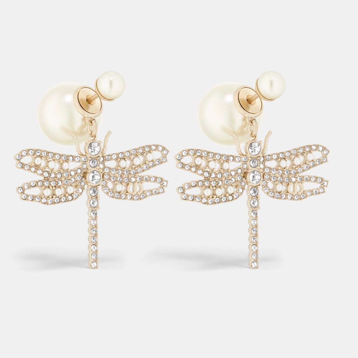 Dior o1bcso1str0126 Size:OS/Tribales Earrings in Golden/White Size ONE SIZE - 2 Thumbnail