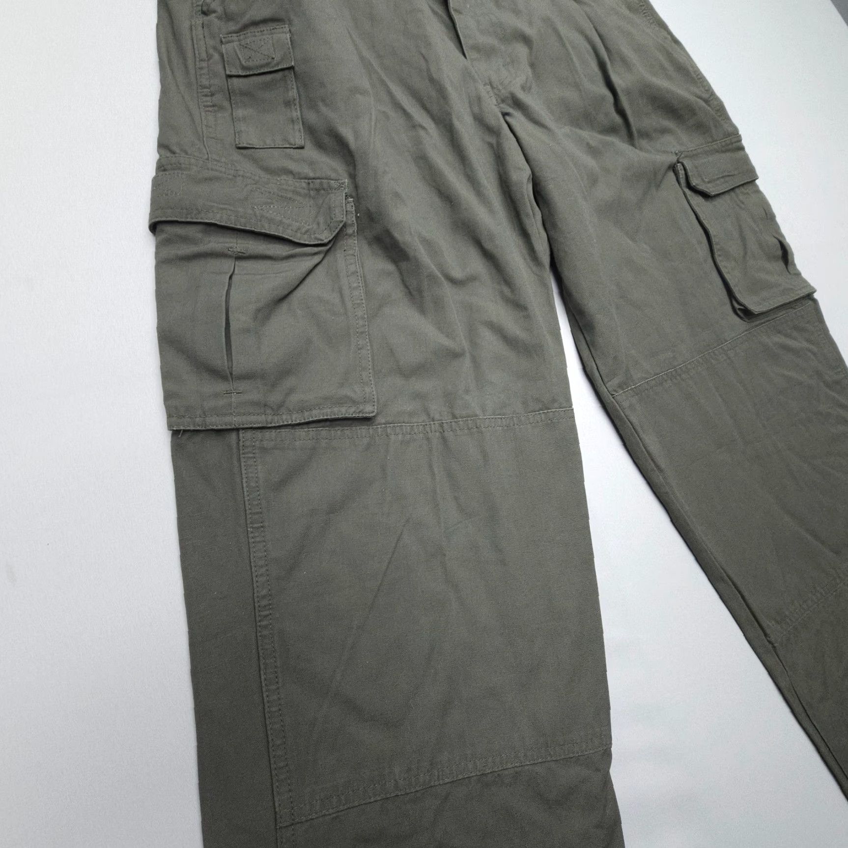 Vintage Cabela's Canvas Cargo Utility Pants Mens 38 x 37 Hunting Field Bush Double Knee Size US 38 / EU 54 - 4 Thumbnail