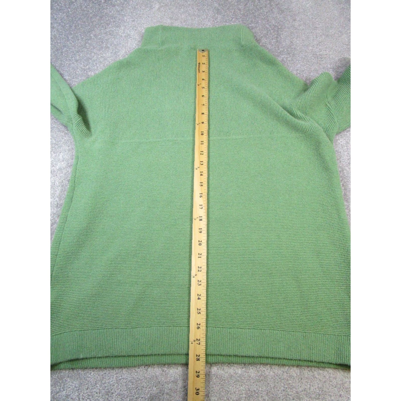 Free People Free People Sweater Womens XS Green Cotton Knit Size XS / US 0-2 / IT 36-38 - 7 Thumbnail