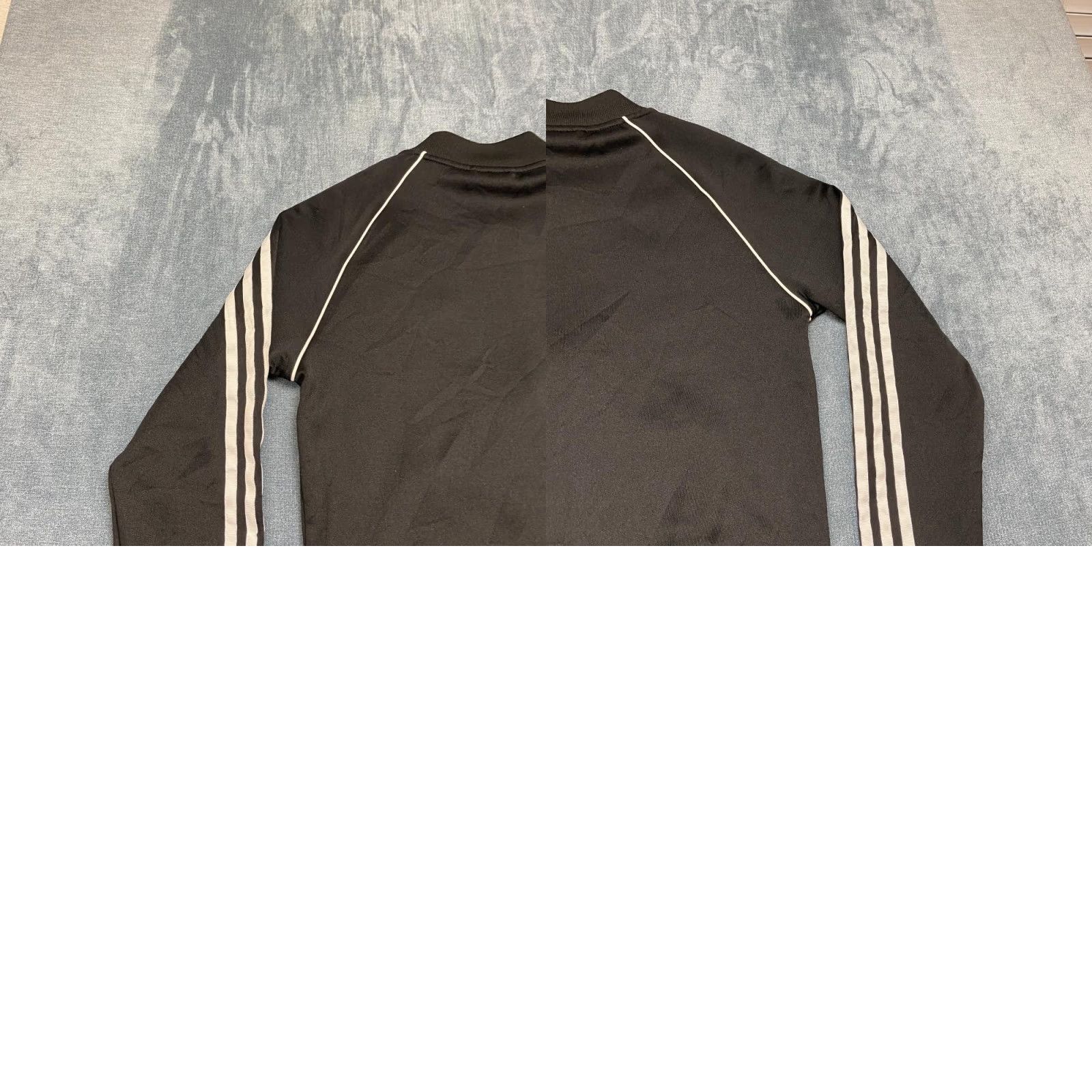 Adidas Adidas Track Jacket Mens XS Black 3 Stripes Sports Logo Full Zip SST Classics Size US XS / EU 42 / 0 - 9 Thumbnail