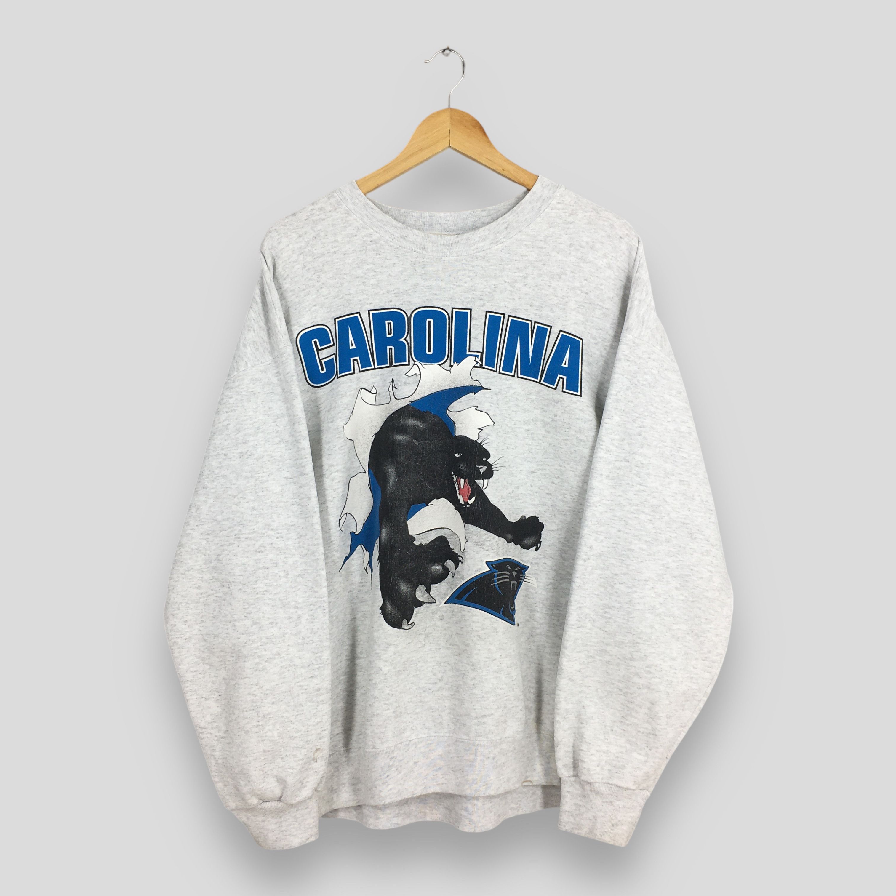 NFL Vintage Carolina Panthers NFL Football Sweatshirt XLarge Size US XL / EU 56 / 4 - 1 Thumbnail