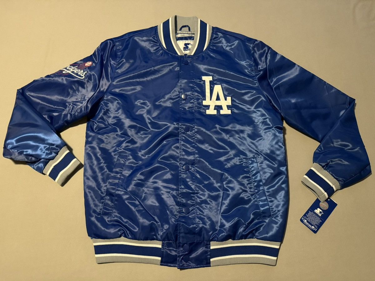 Starter Starter Los Angeles Dodgers Force Play Jacket Brand New DS Size US XL / EU 56 / 4 - 1 Thumbnail