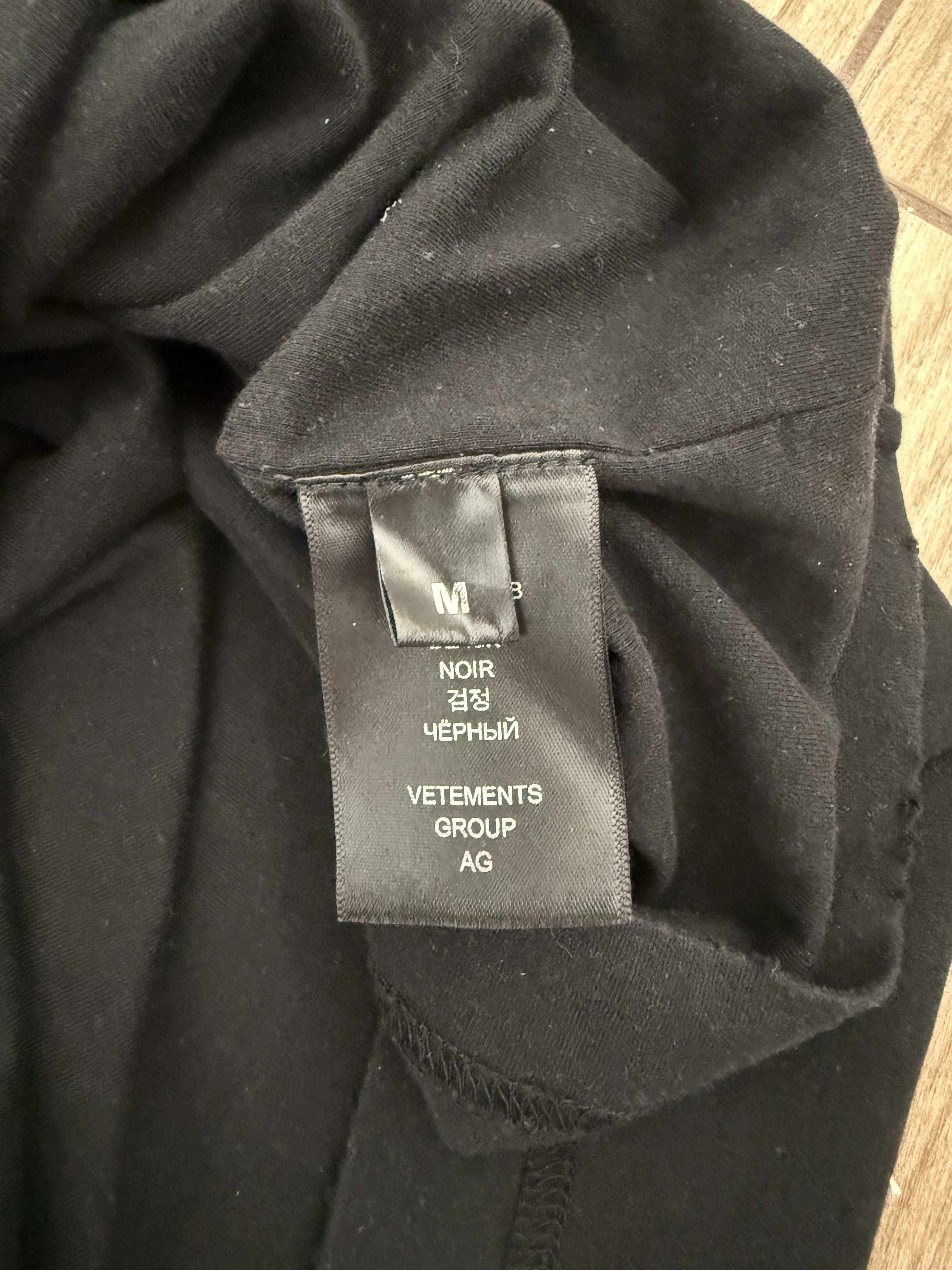 Vetements VETEMENTS Destroyed Jerk International Tee Size US S / EU 44-46 / 1 - 8 Thumbnail