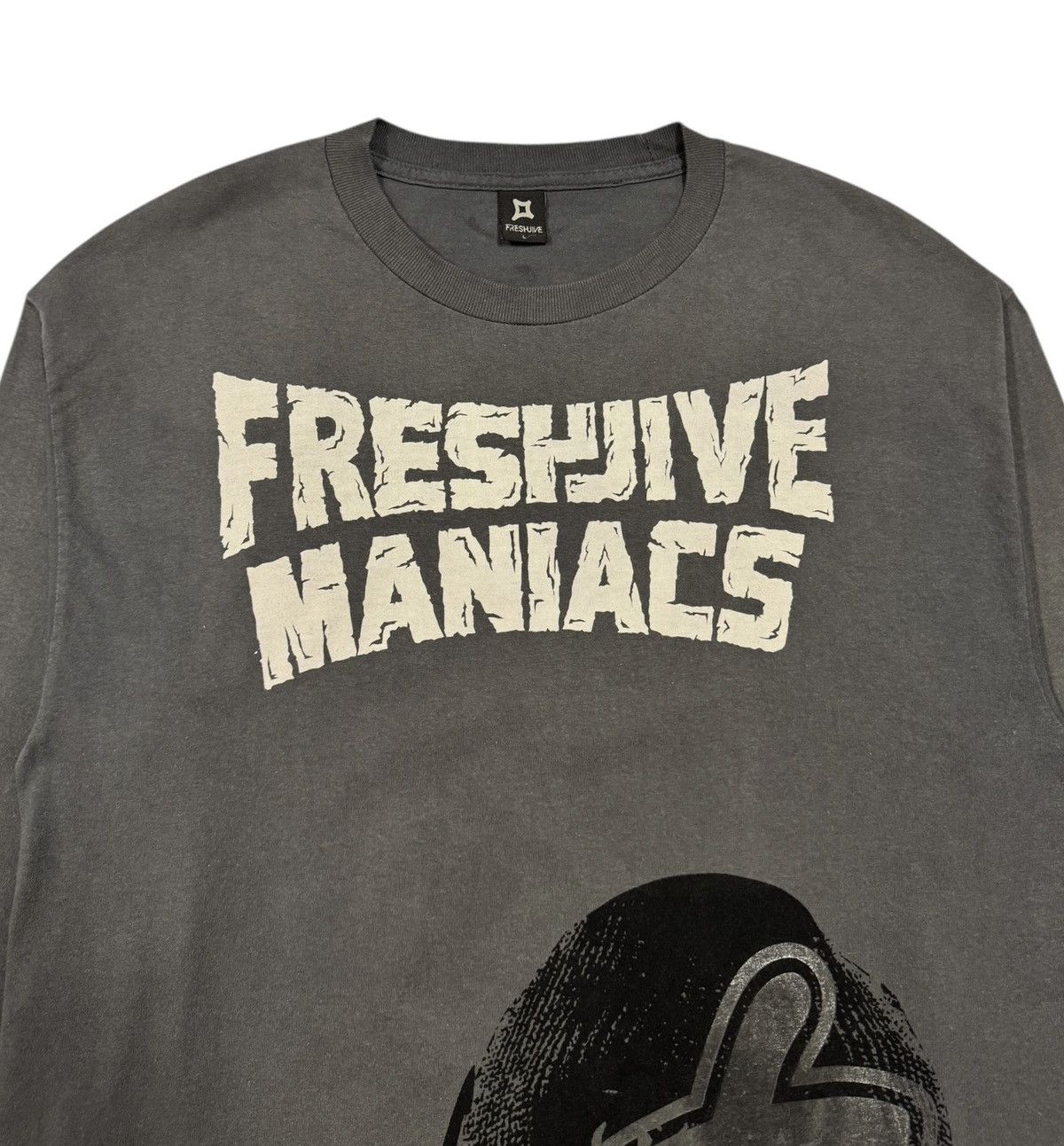 Freshjive × Vintage Vtg🔥Y2k Freshjive Manics Printed Skate Culture L/S Tee Size US L / EU 52-54 / 3 - 3 Thumbnail