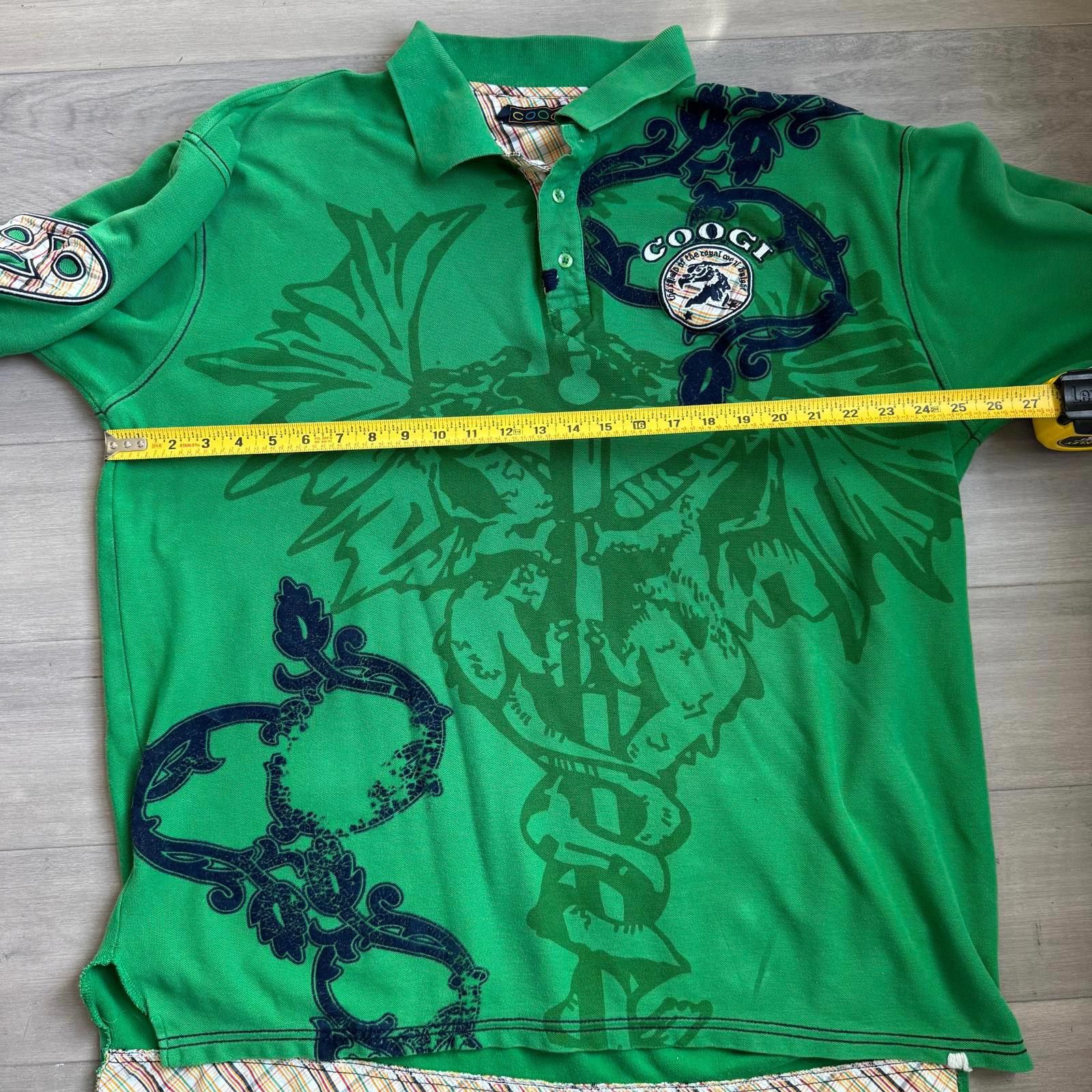 Coogi Vintage Coogi Men's Graphic Polo Shirt Streetwear Size XL Size US XL / EU 56 / 4 - 2 Thumbnail