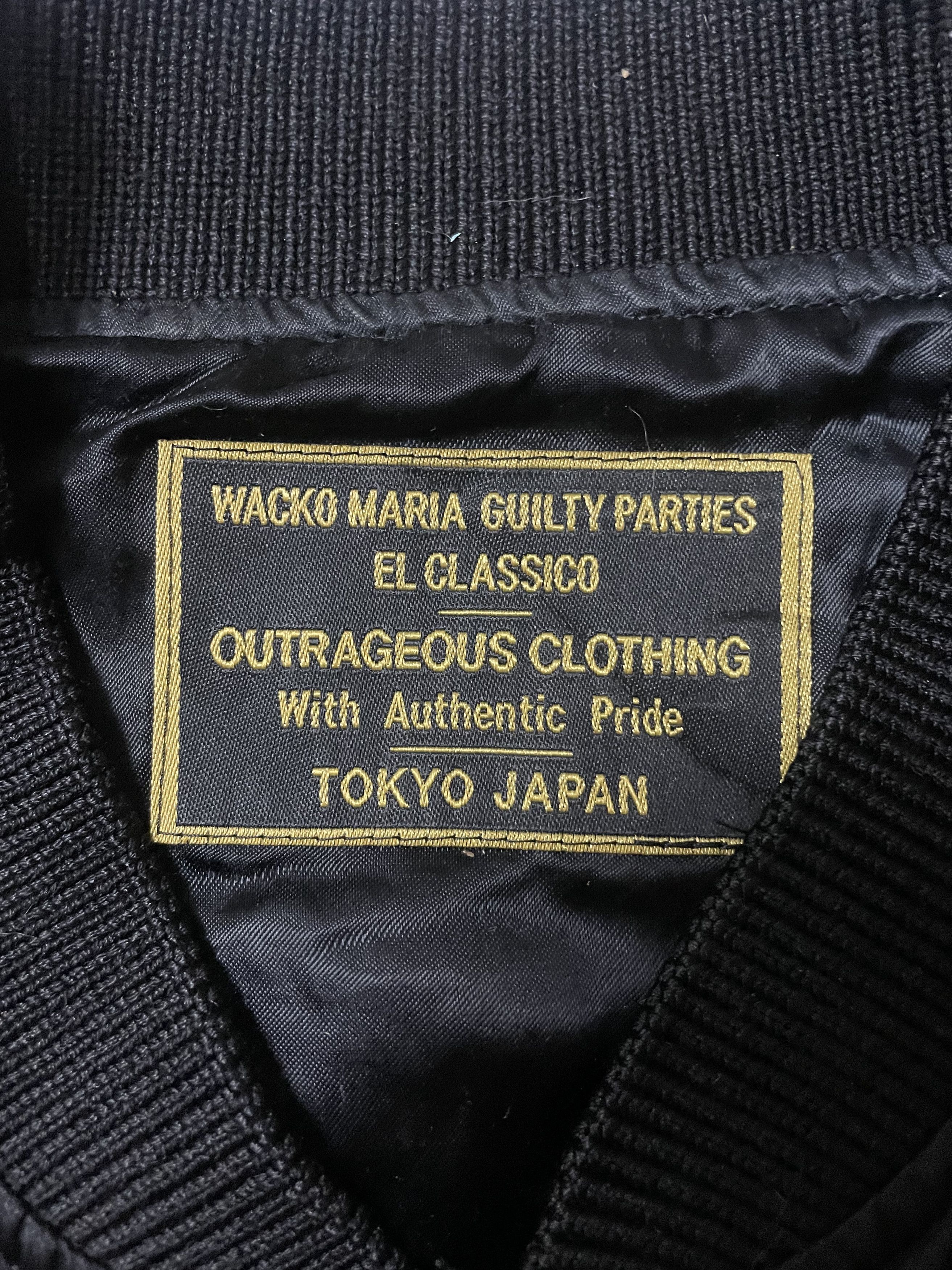 Wacko Maria Wacko Maria Freedom Renegades Mexico Bomber Jacket Size US M / EU 48-50 / 2 - 7 Thumbnail