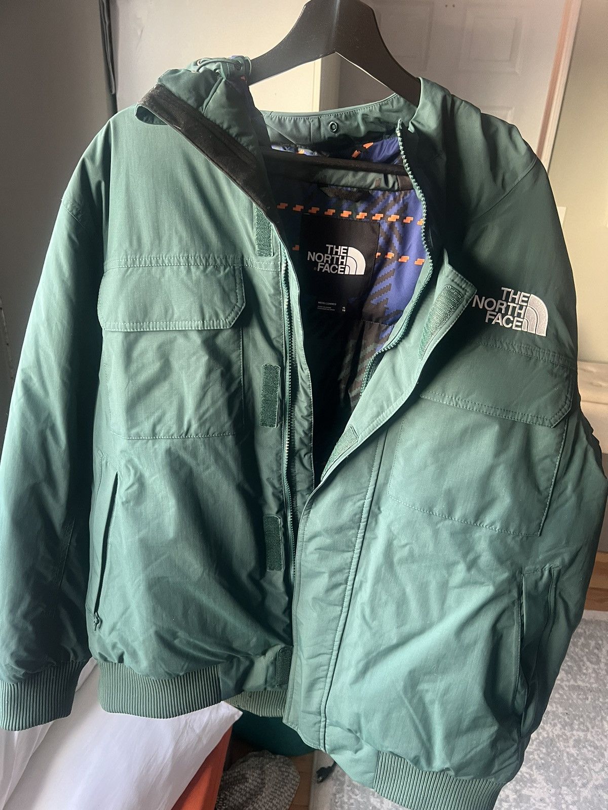 North Face 600 Bomber Jacket with Hood missing the fur
