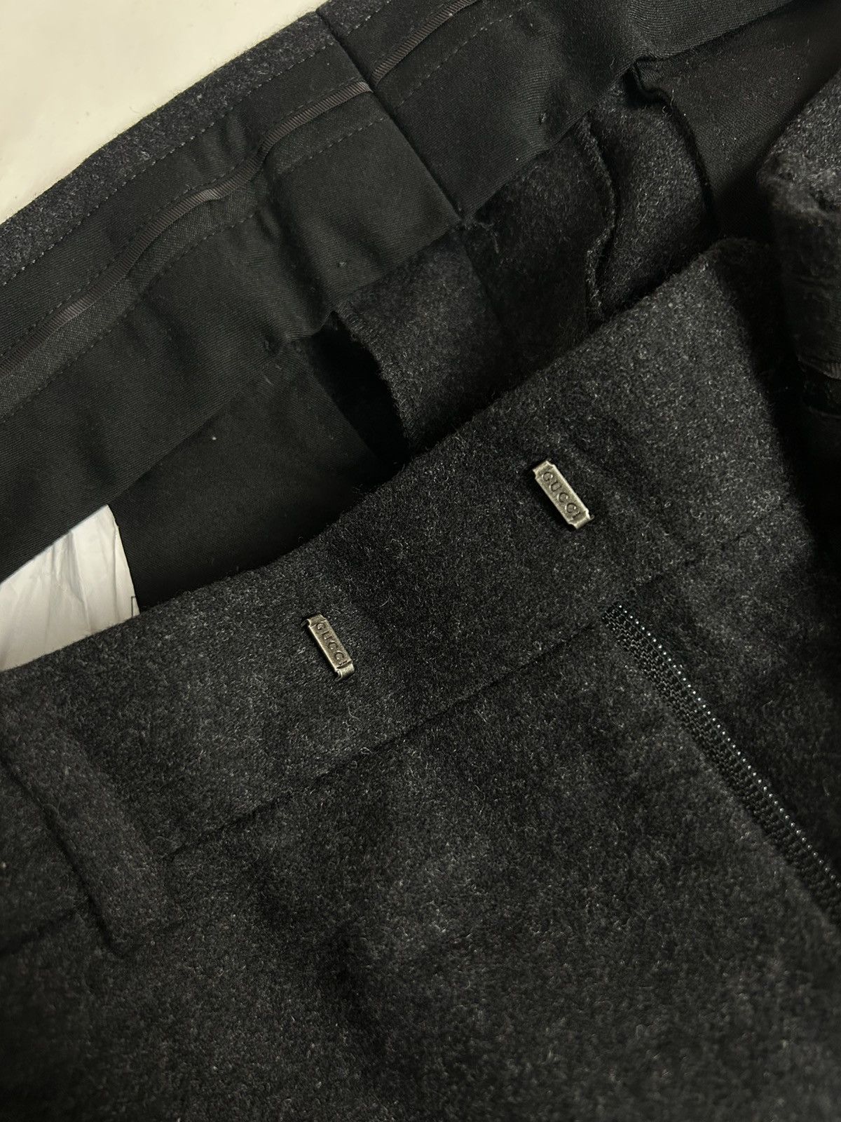 Gucci Gucci Belted Wool Trousers Size US 32 / EU 48 - 5 Thumbnail