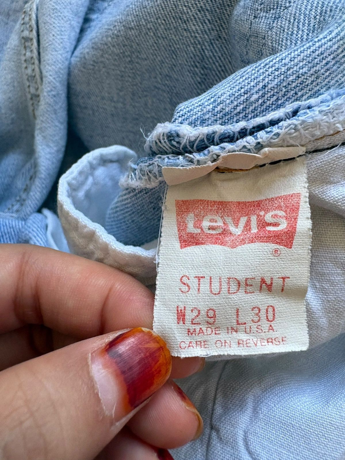 Levi's × Levi's Vintage Clothing Vintage 90s Levis 501 Button Fly Mud Wash Jeans Size US 28 / EU 44 - 9 Thumbnail
