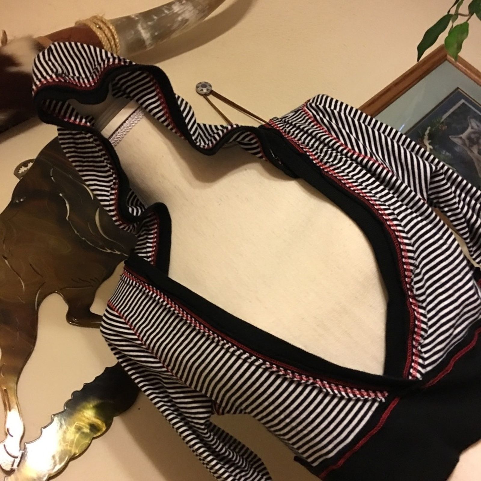Other Black and white stripe pull on shrug with hoodie Size S / US 4 / IT 40 - 2 Thumbnail