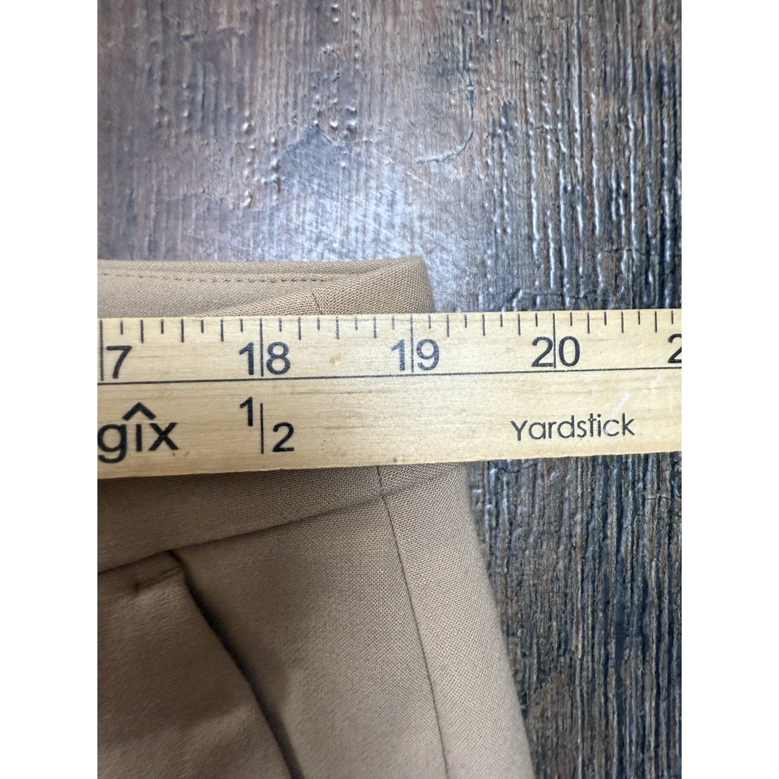 J.Crew NWT J.Crew Kate Straight Leg Pant in 4-Season Stretch Tan 18 Size 40" / US 18 - 5 Thumbnail