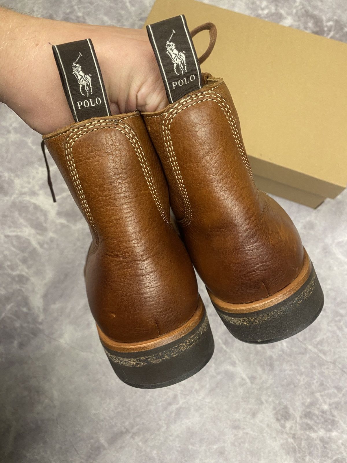 Polo Ralph Lauren Ralph Lauren Polo Country RL Army BT Military Style Boots 46 Size US 13 / EU 46 - 12 Thumbnail