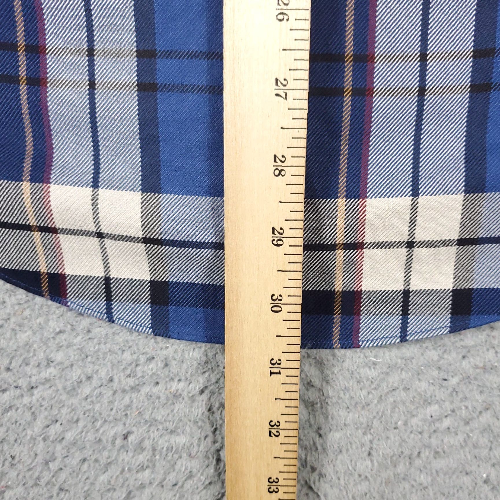 Brooks Brothers Brooks Brothers Shirt Medium Blue Plaid Button Up Long Sleeve Cotton Mens Size US M / EU 48-50 / 2 - 5 Thumbnail