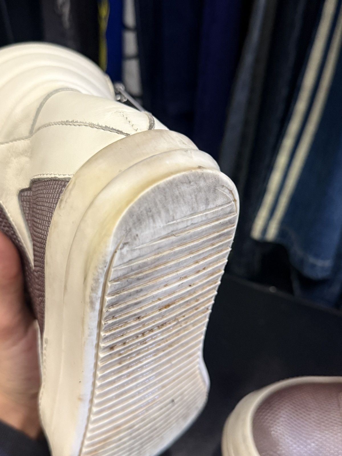Rick Owens Rick owens geobasket grey lizards Size US 8 / EU 41 - 10 Thumbnail