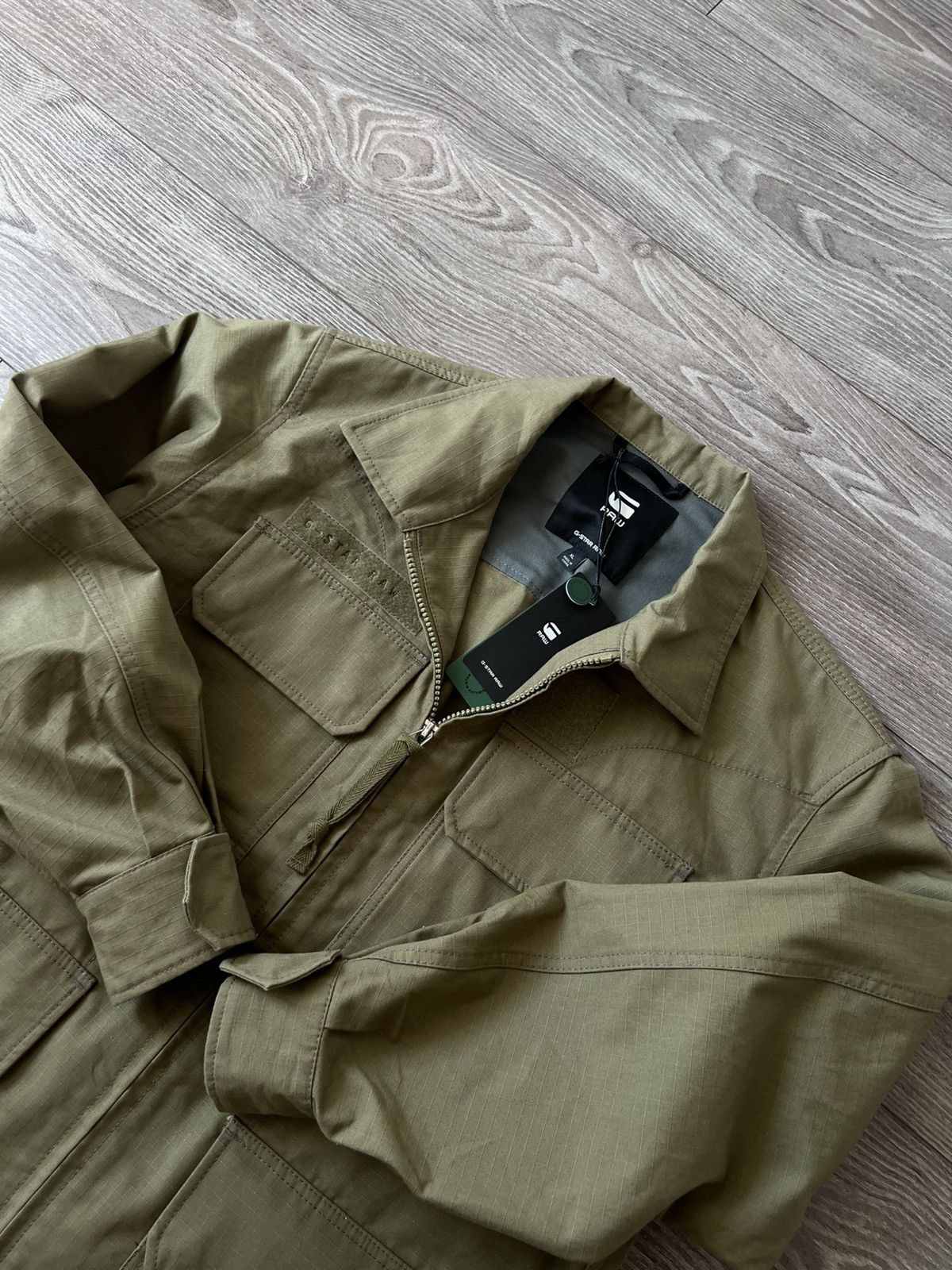 G-Star New ‼️Exclusive G Star Raw Vintage Workwear Patch Reg Jacket Size US XL / EU 56 / 4 - 16 Thumbnail