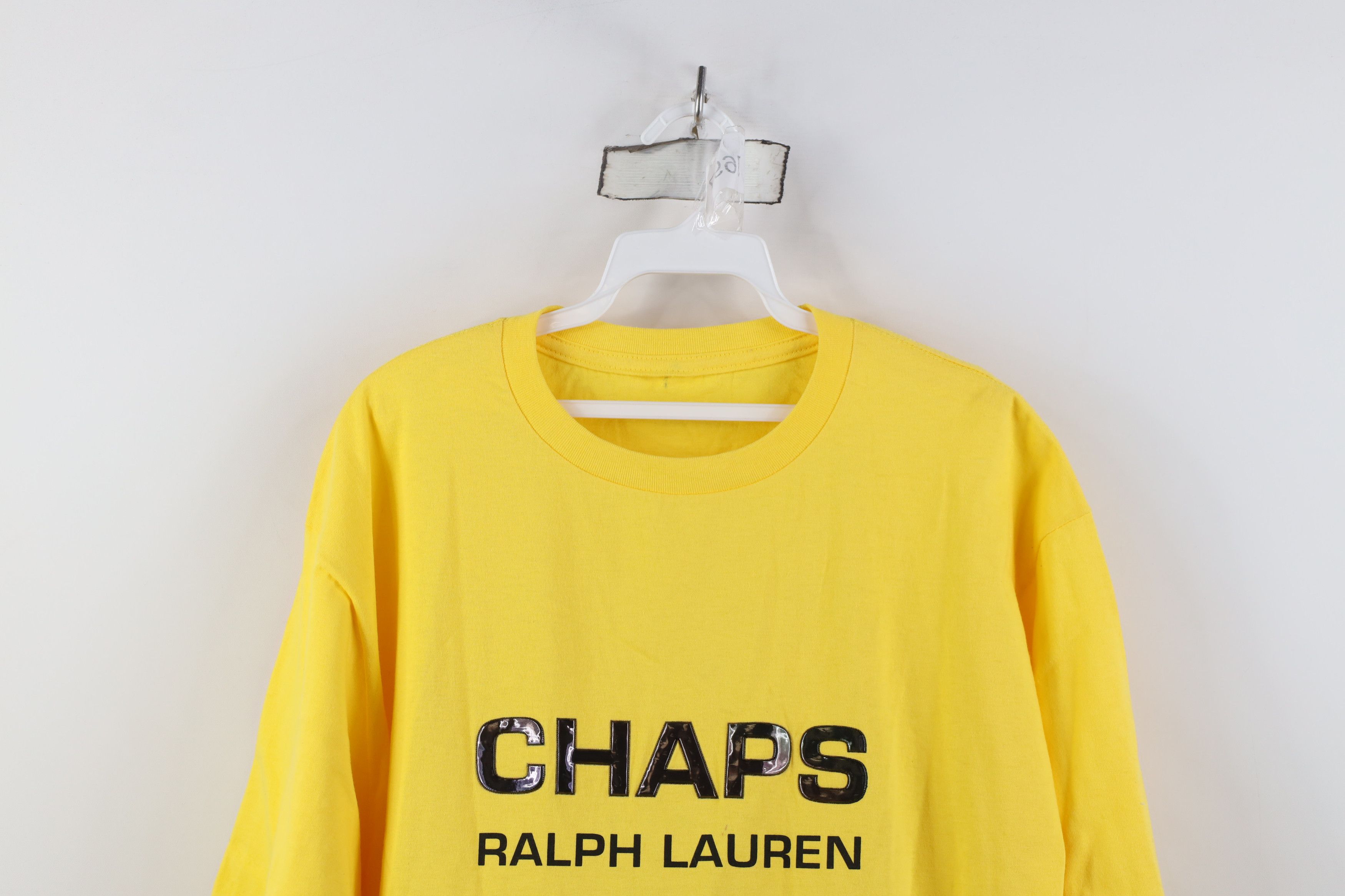 Ralph Lauren Vintage 90s Chaps Ralph Lauren Spell Out Chromatic T-Shirt Size US XL / EU 56 / 4 - 2 Thumbnail