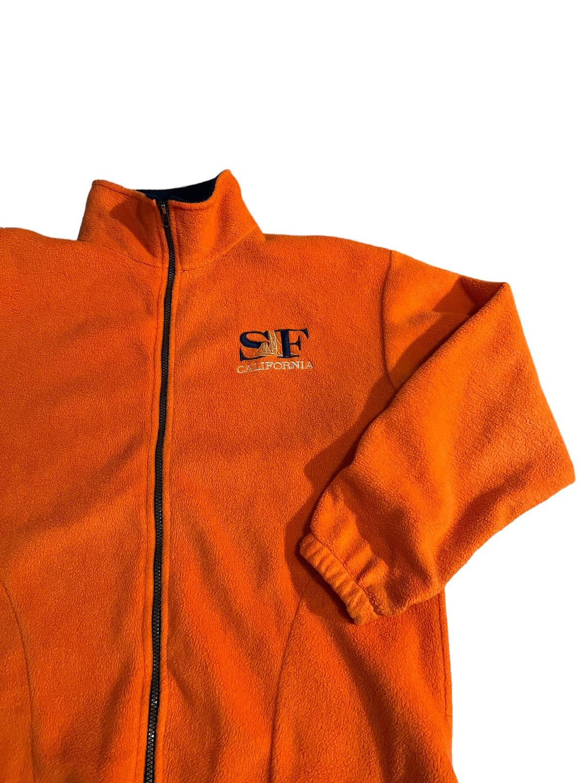 Vintage Vintage San Francisco Fleece Zippered Sweatshirt 80s 90s uSA Size US S / EU 44-46 / 1 - 1 Thumbnail